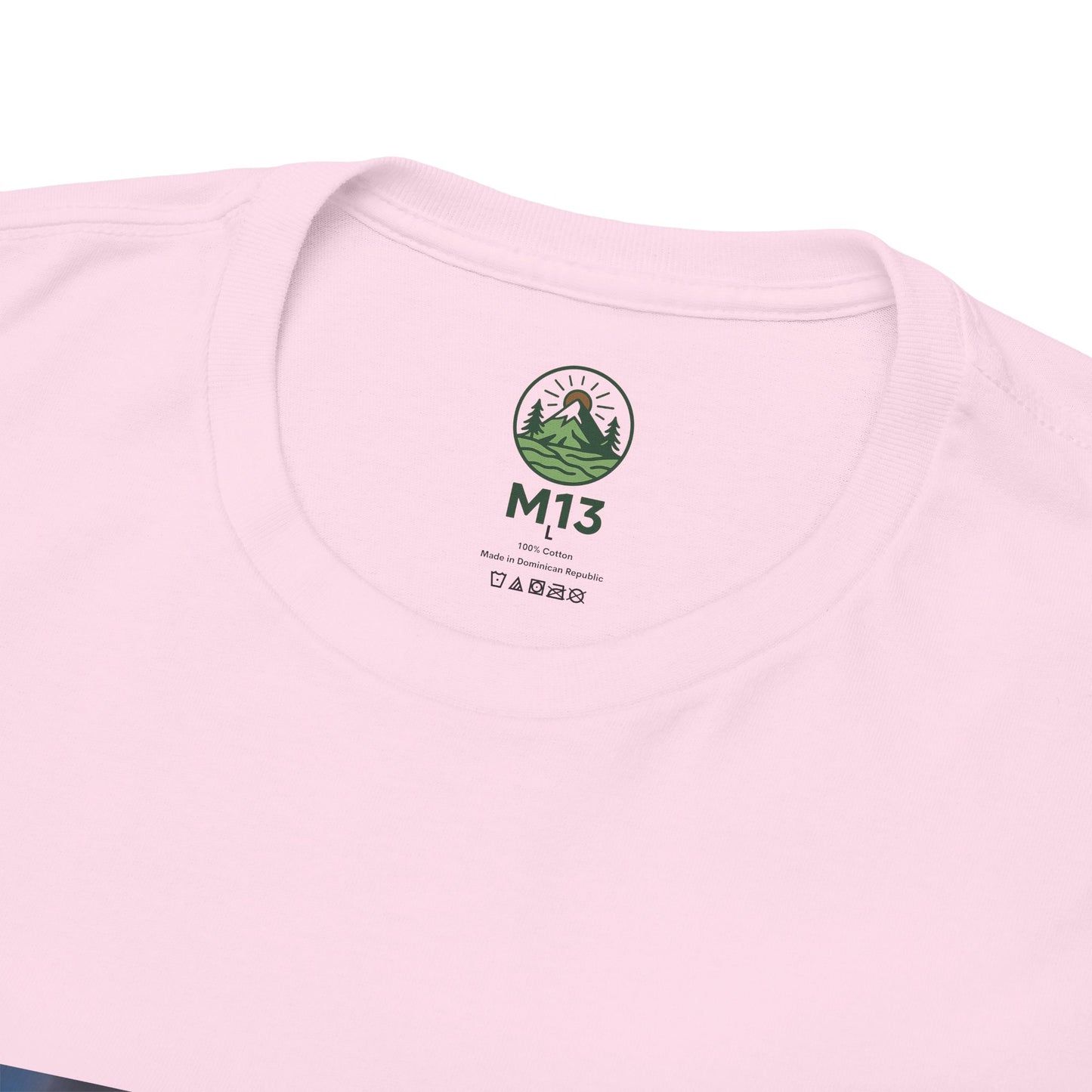 Wildflower Mountain Landscape T-Shirt – Minimalist Nature Graphic Tee