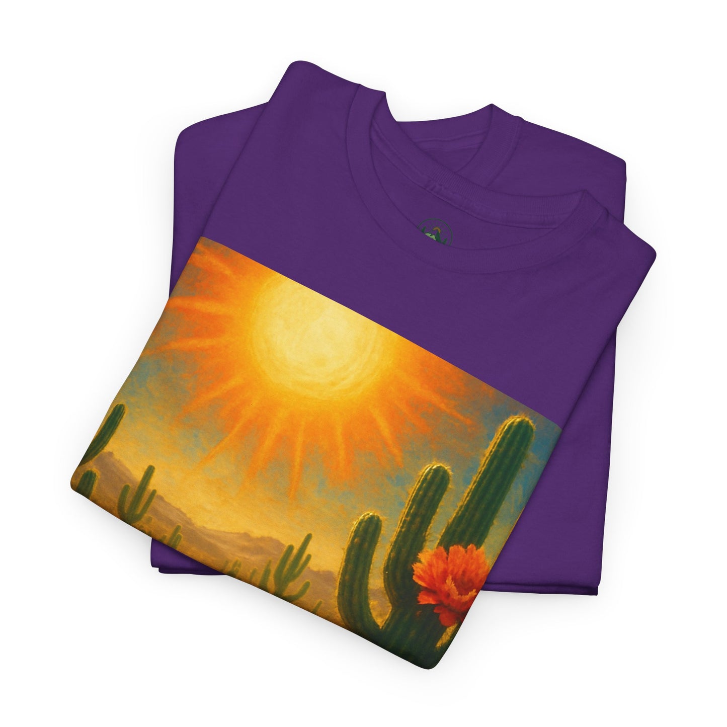Desert Bloom T-Shirt – Minimalist Nature Aesthetic Tee
