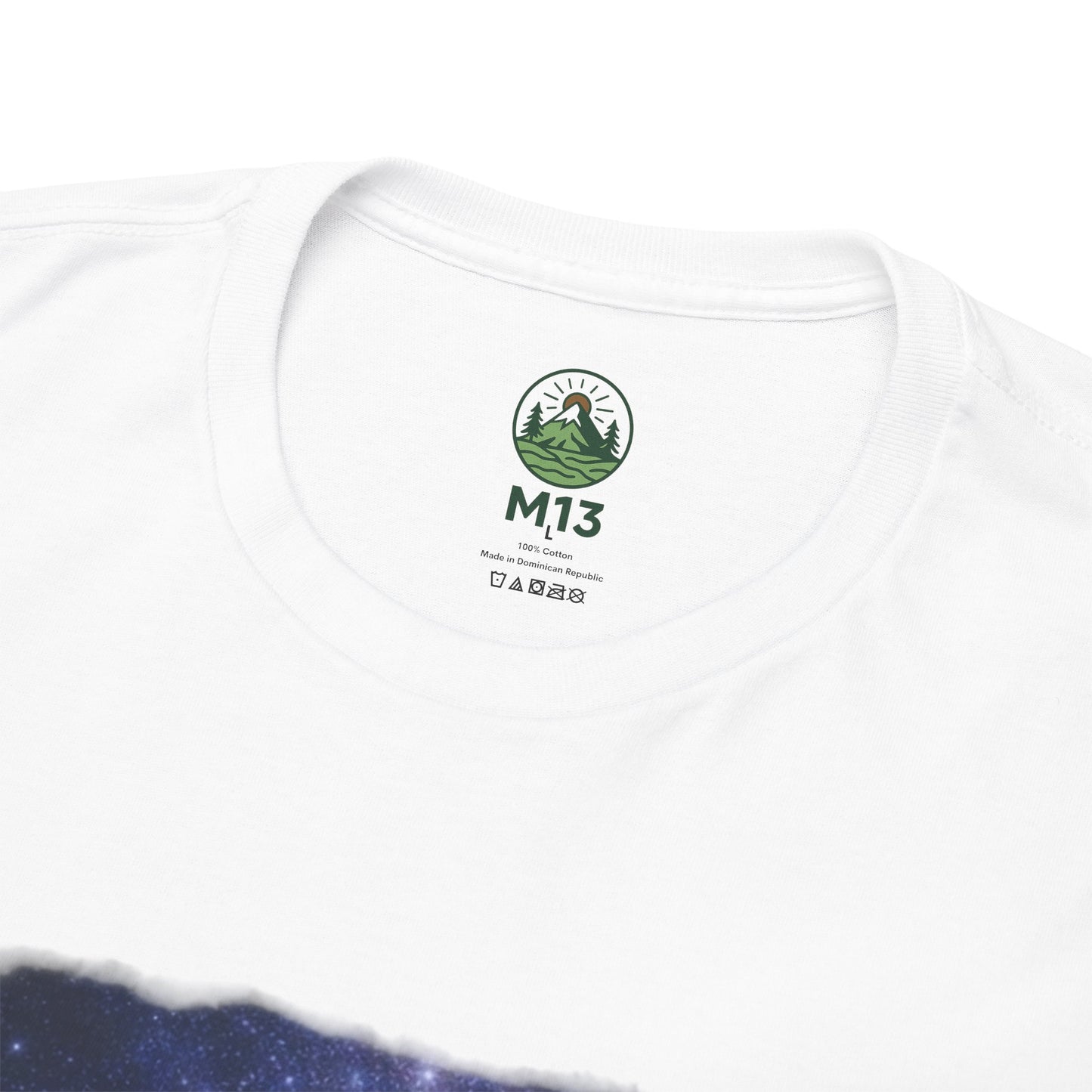 Midnight Reflection Nature T-Shirt – Moonlit Lake & Forest Design