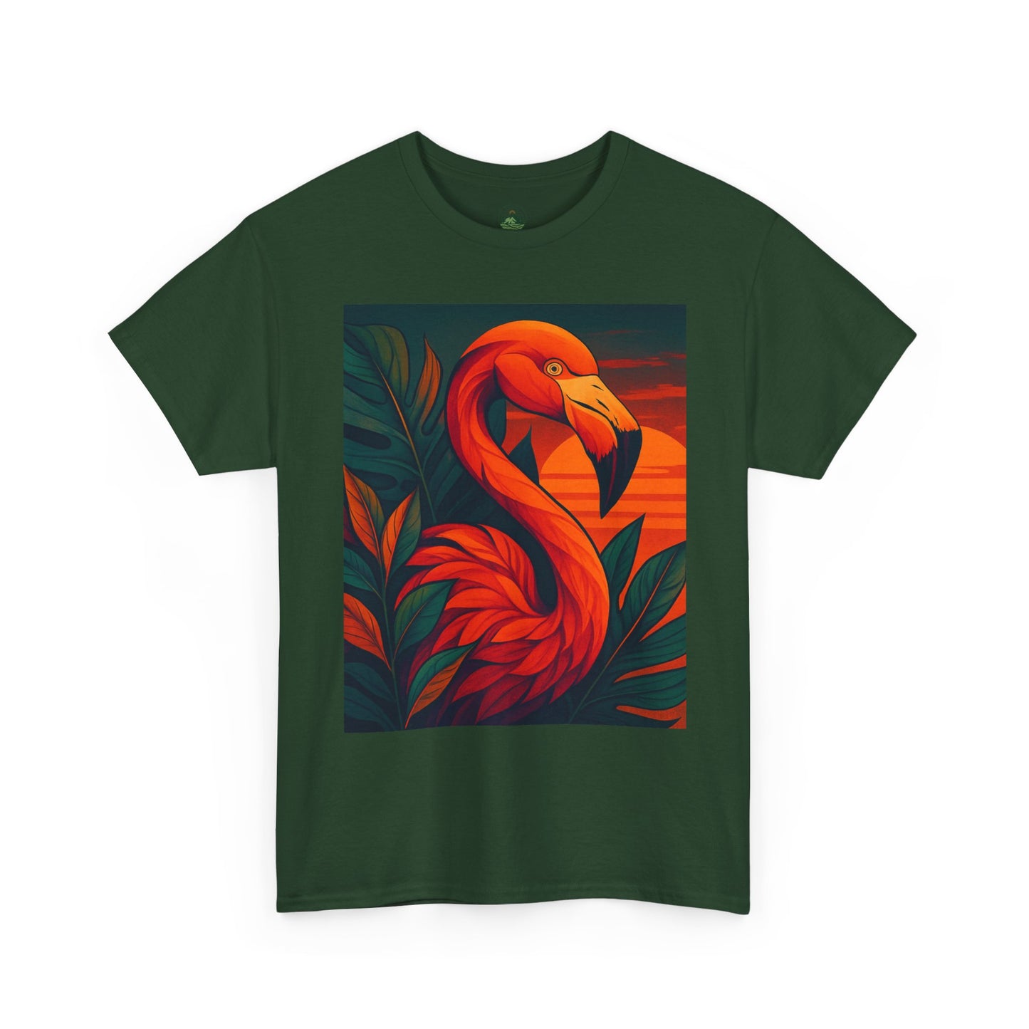 Tropical Animal Fusion T-Shirt – Exotic Nature Graphic Tee