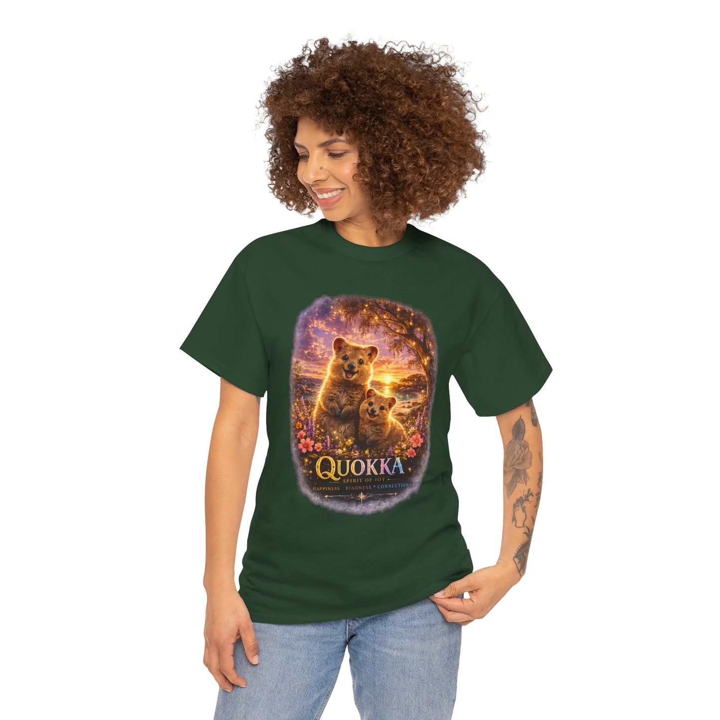 Quokka T-Shirt – Cute Cosmic Wildlife Design | Happy Nature Animal Graphic Tee