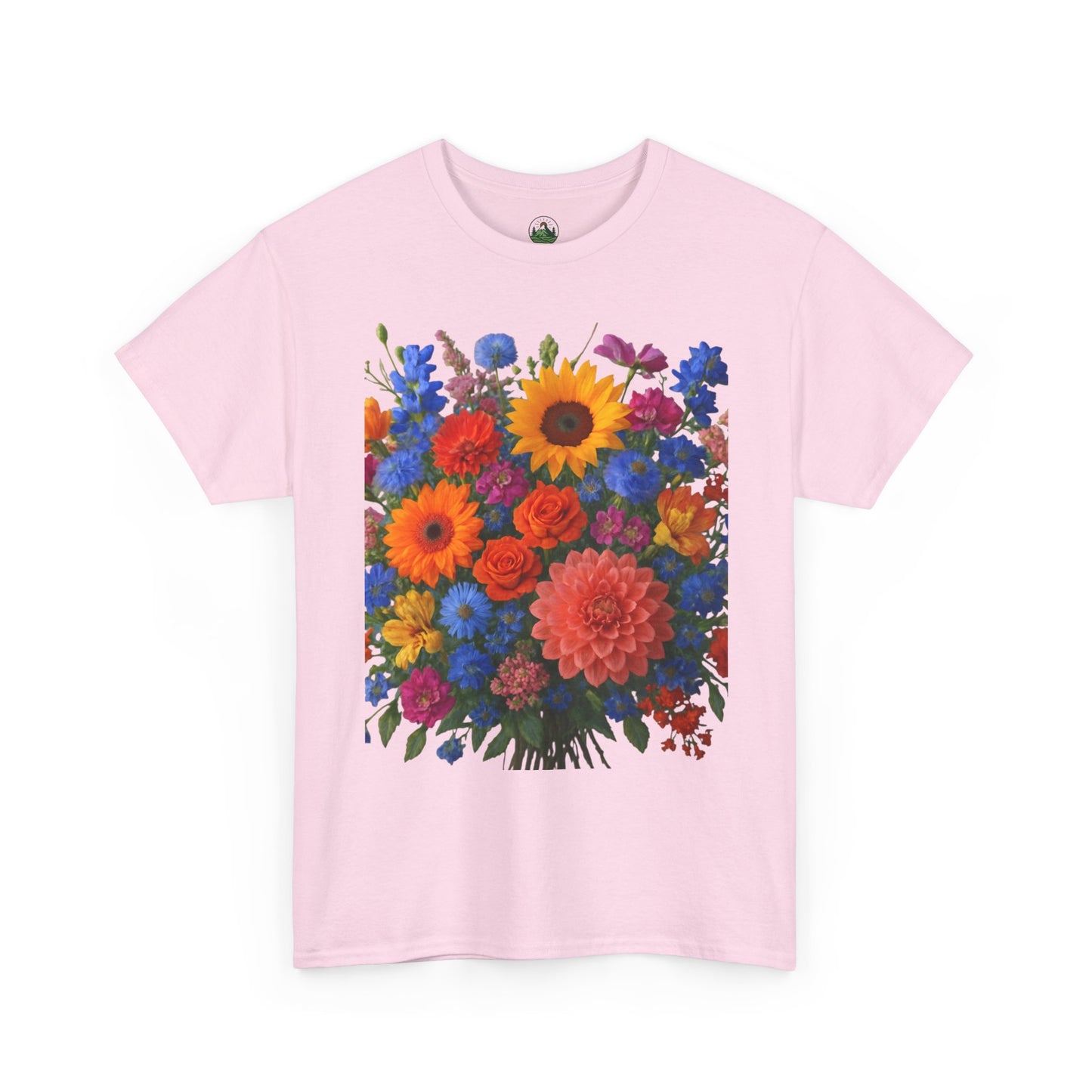 Garden Bouquet Flower T-Shirt – Summer Floral Aesthetic Tee