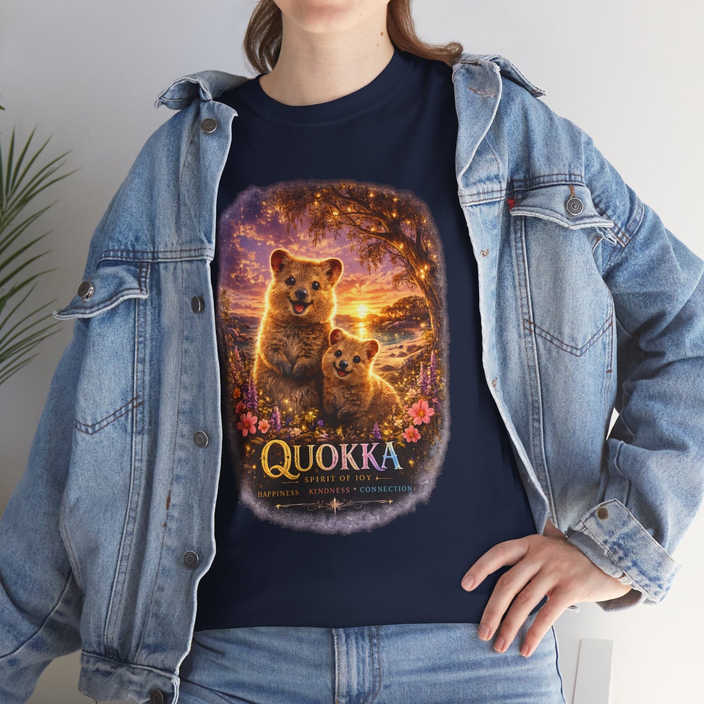 Quokka T-Shirt – Cute Cosmic Wildlife Design | Happy Nature Animal Graphic Tee