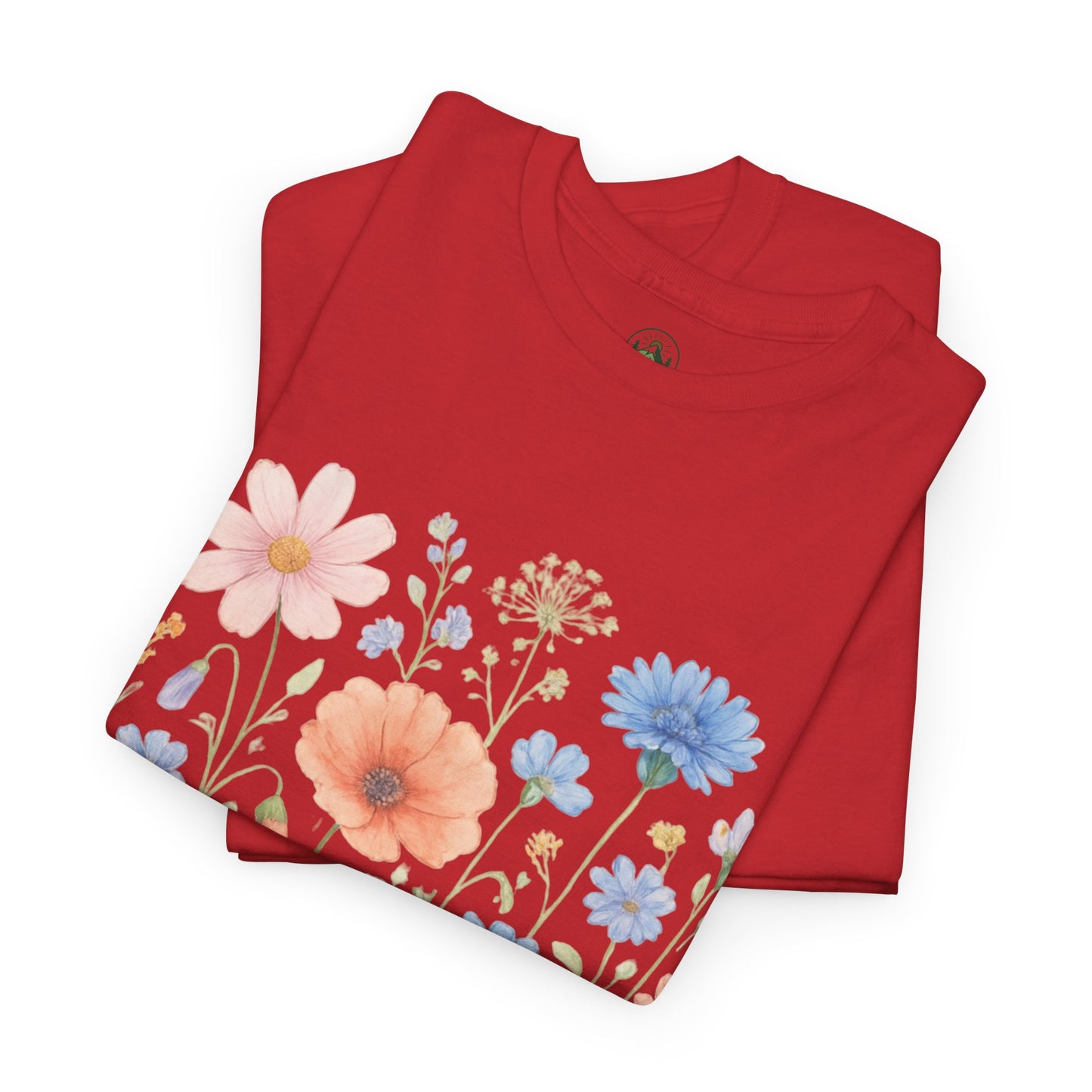 Wildflower Meadow T-Shirt – Nature Floral Aesthetic Tee