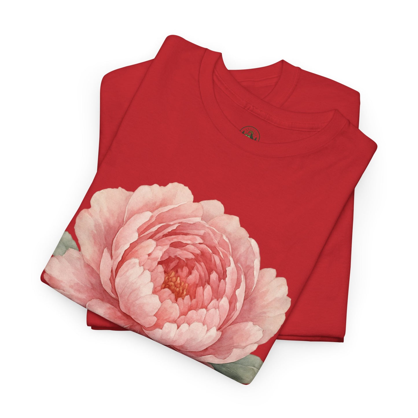 Peony Flower T-Shirt – Soft Floral Aesthetic Tee