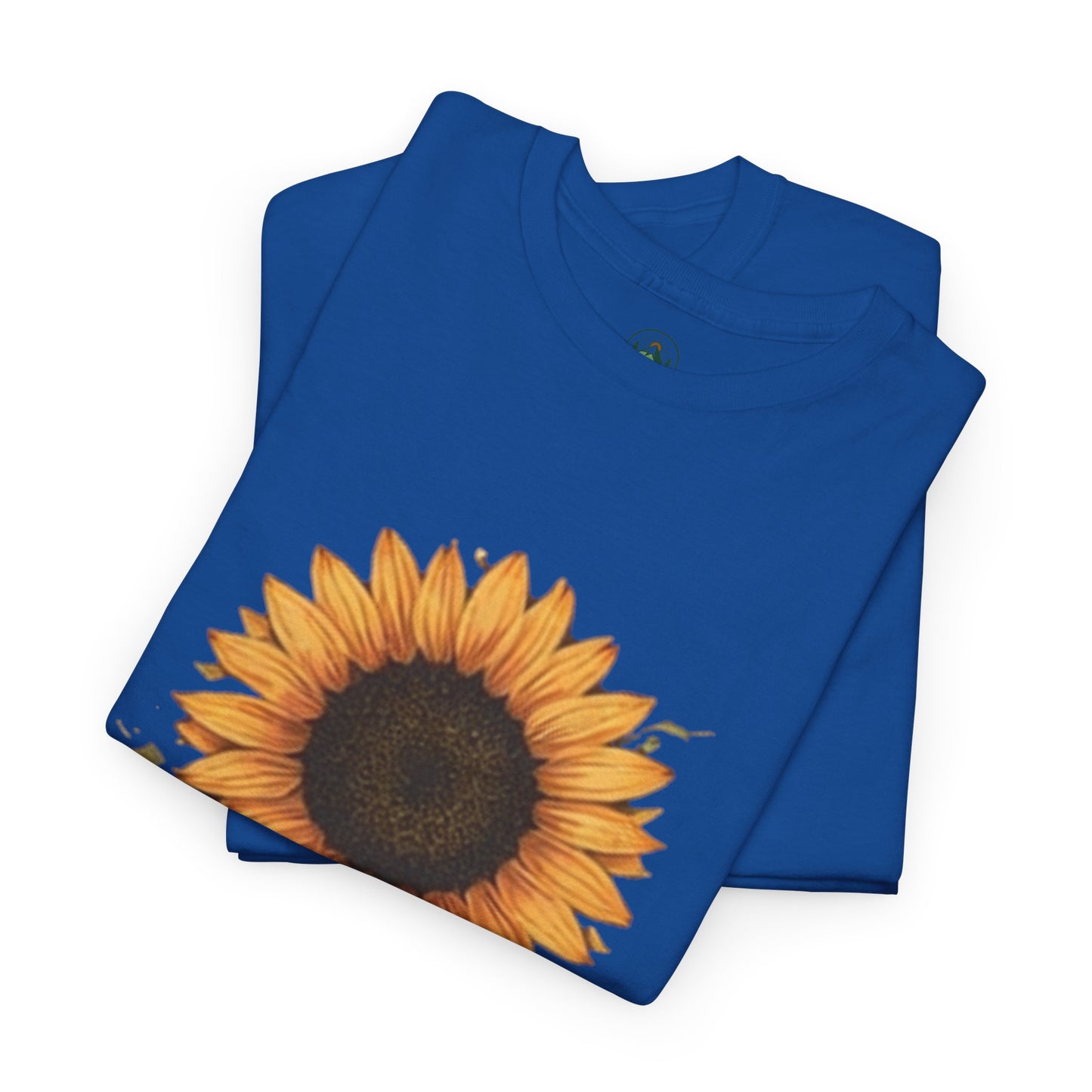 Sunflower Energy T- Shirt - Minimalist Nature Aesthetic Tee, Positive Vibes Graphic Shirt