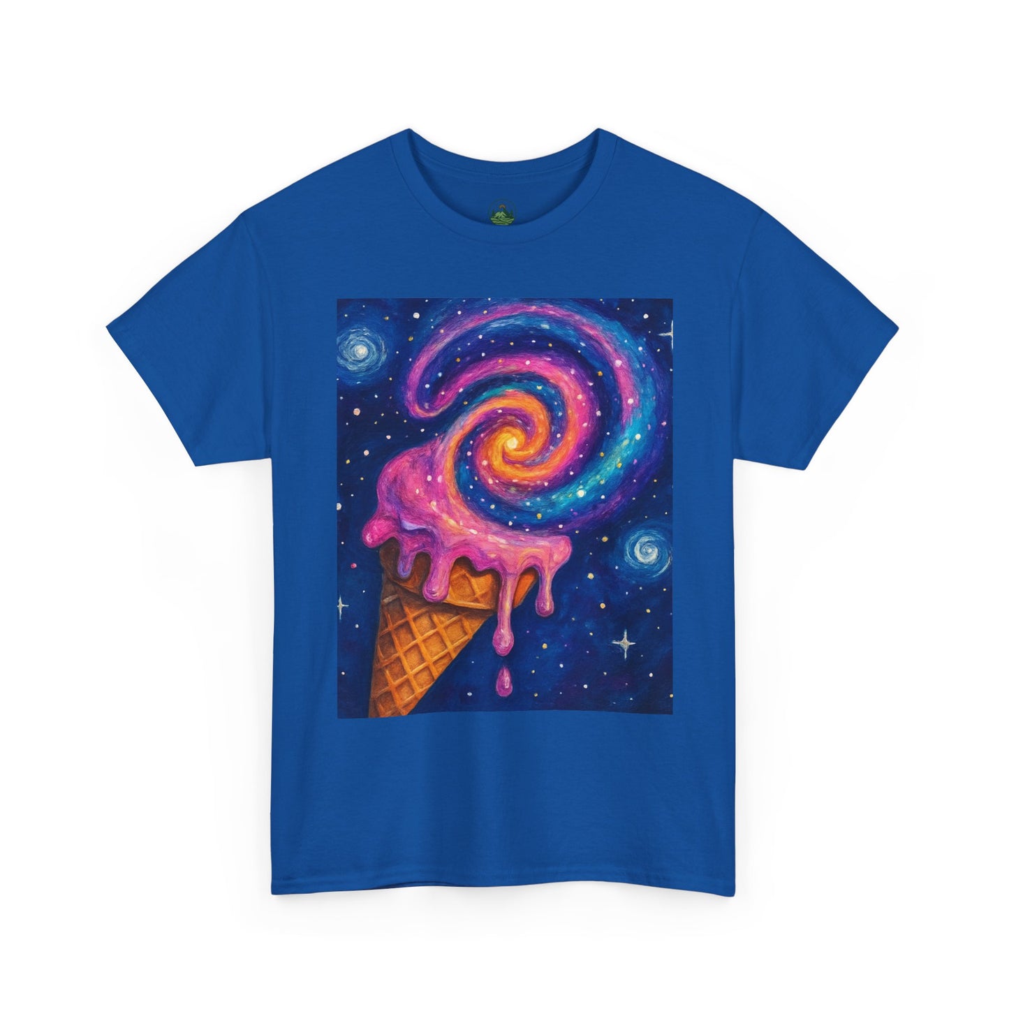 Ice Cream Galaxy T-Shirt – Fun Cosmic Aesthetic Tee