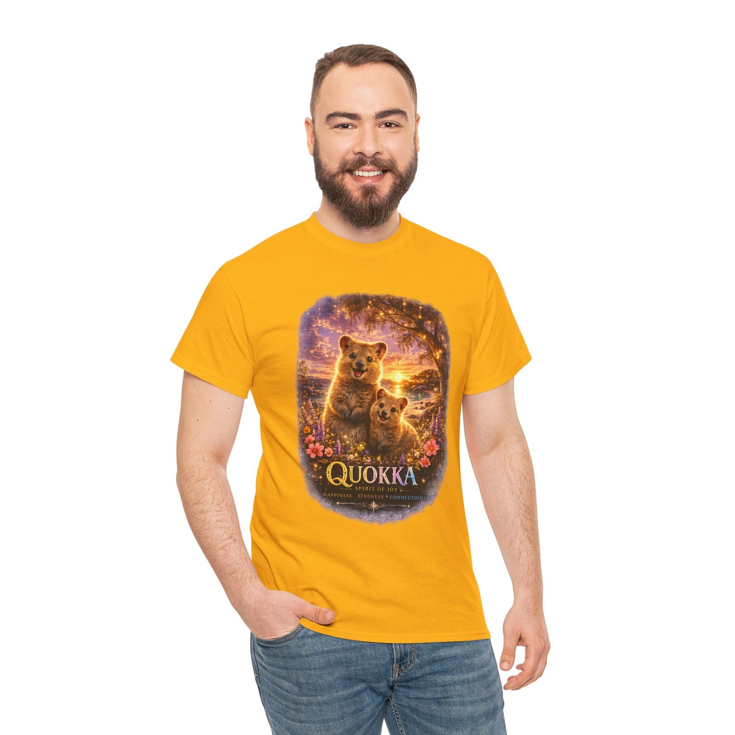 Quokka T-Shirt – Cute Cosmic Wildlife Design | Happy Nature Animal Graphic Tee