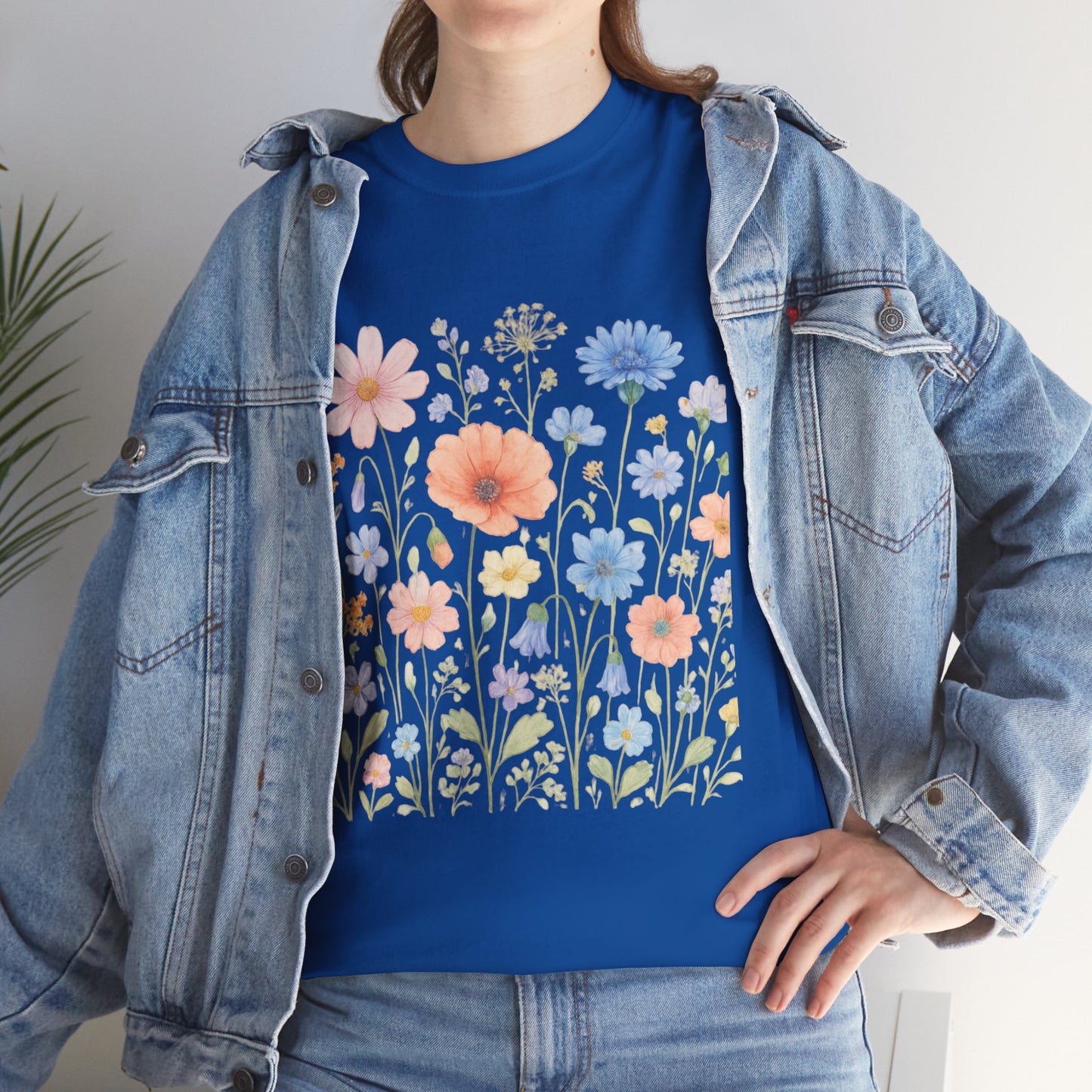 Wildflower Meadow T-Shirt – Nature Floral Aesthetic Tee