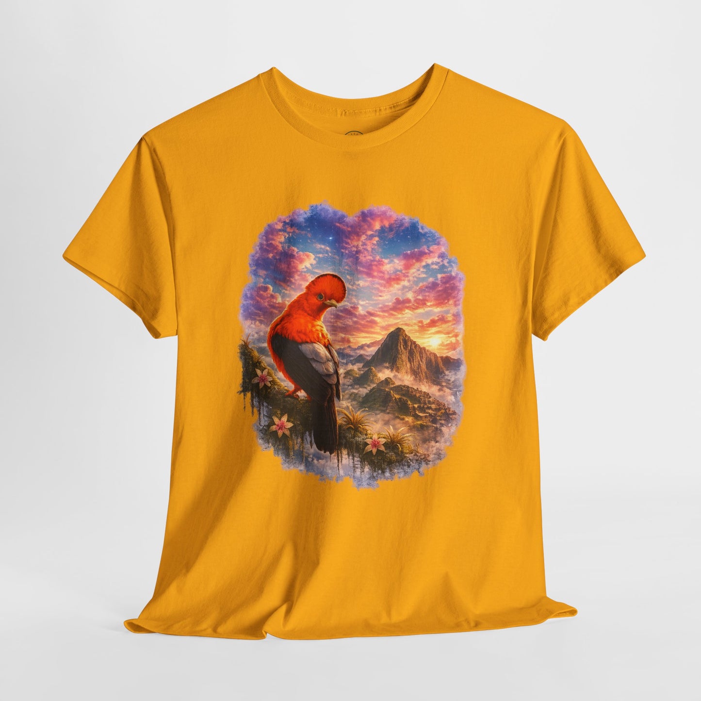 Spirit of the Andes – Machu Picchu Bird T-Shirt | Nature Graphic Tee