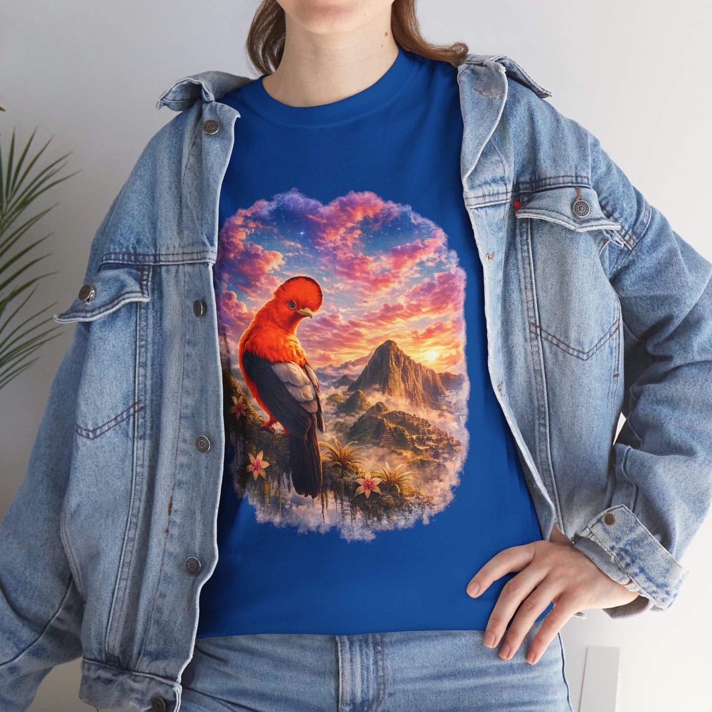 Spirit of the Andes – Machu Picchu Bird T-Shirt | Nature Graphic Tee