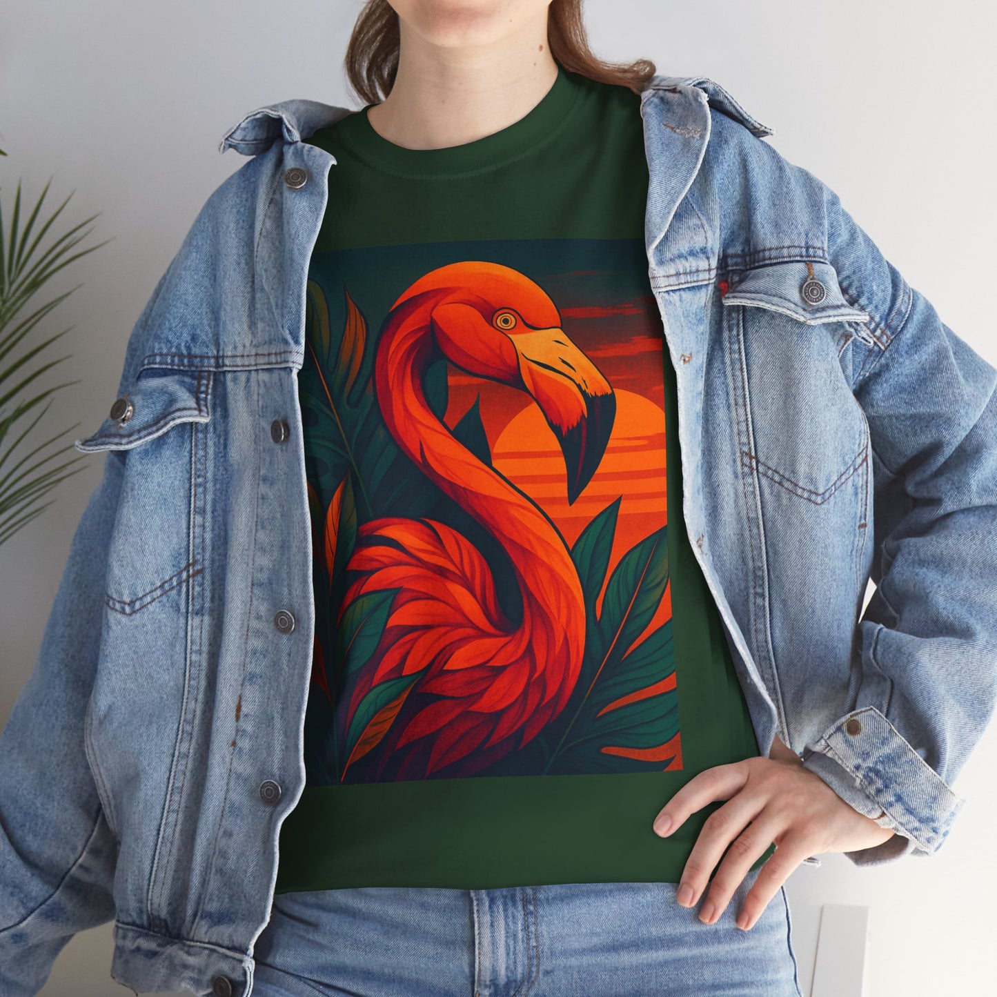 Tropical Animal Fusion T-Shirt – Exotic Nature Graphic Tee