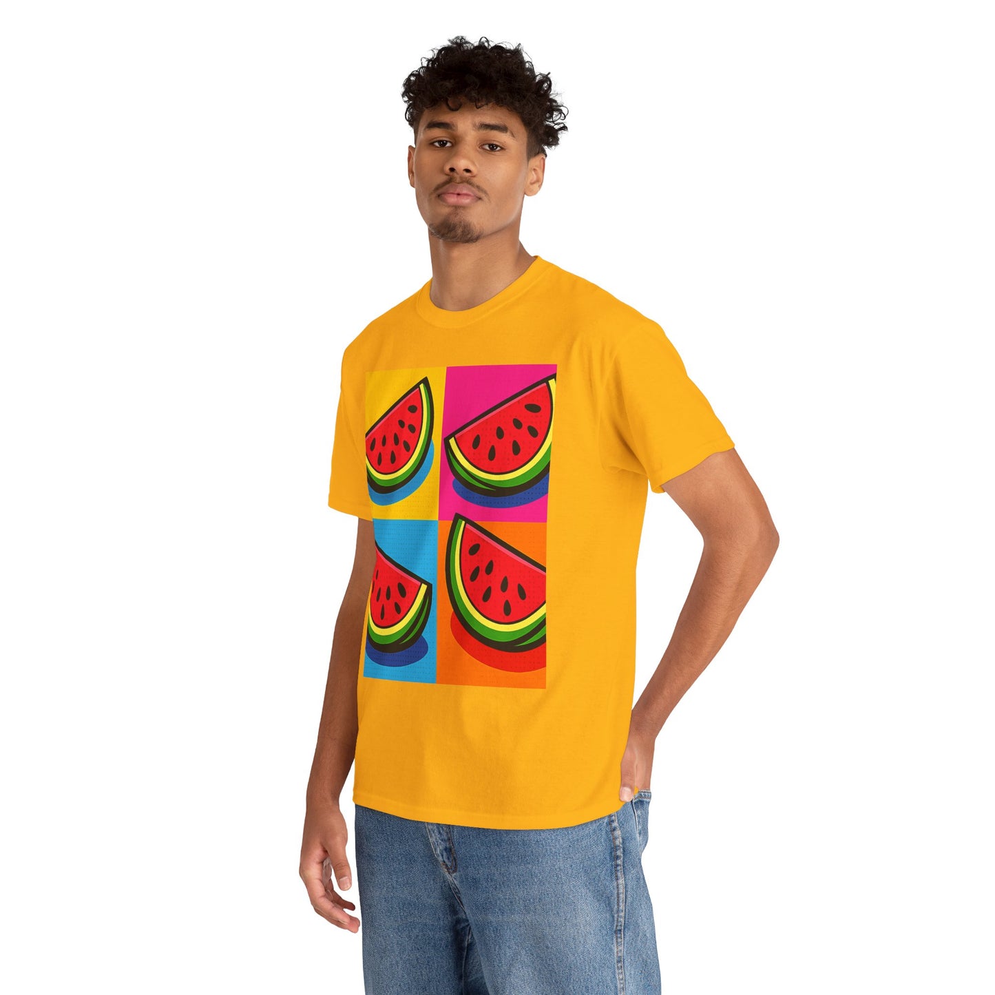 Watermelon Pop Art T-Shirt – Fun Summer Graphic Tee