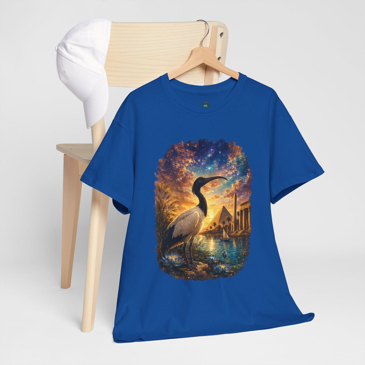 Spirit of Ancient Egypt – Sacred Ibis Nature T-Shirt | Egyptian Wildlife Graphic Tee