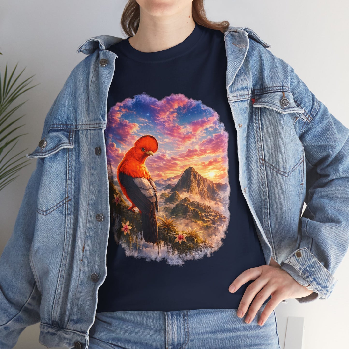 Spirit of the Andes – Machu Picchu Bird T-Shirt | Nature Graphic Tee