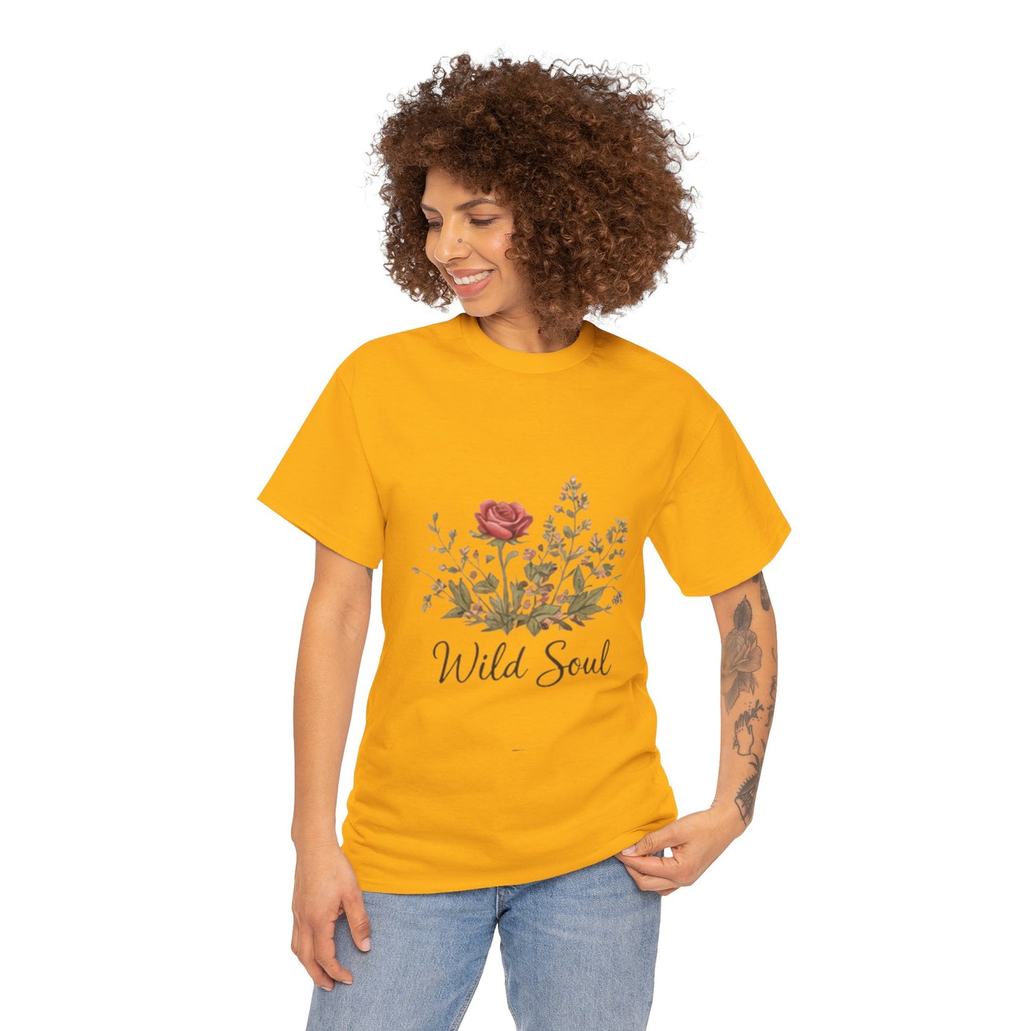 Wild Soul Nature T- Shirt  - Minimalist Boho Aesthetic Tee
