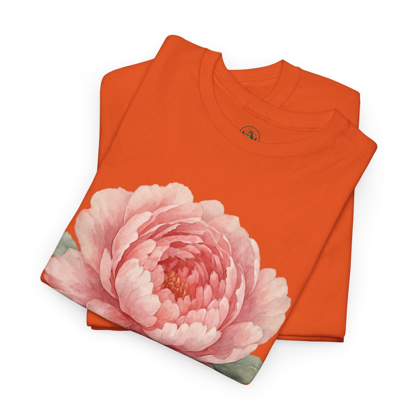 Peony Flower T-Shirt – Soft Floral Aesthetic Tee