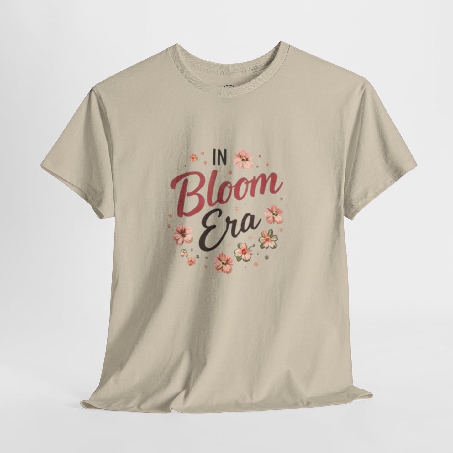 In Bloom Era T-Shirt –Bloom Minimalist Floral Aesthetic Tee, Cute Feminine Graphic Shirt