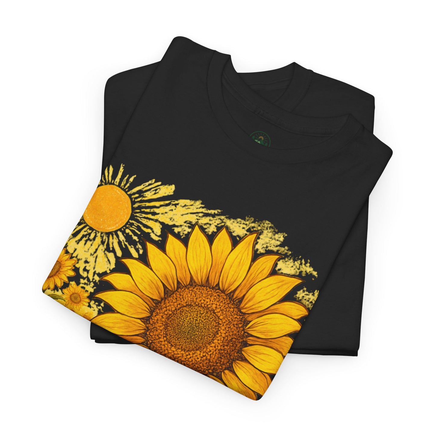 Sunflower Sunshine T-Shirt – Bright Floral Aesthetic Tee