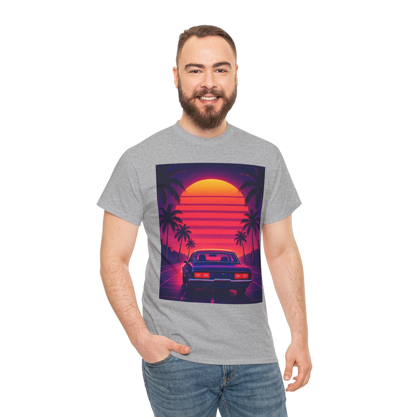 Retro Summer Road Trip T-Shirt – Vintage Travel Aesthetic Tee