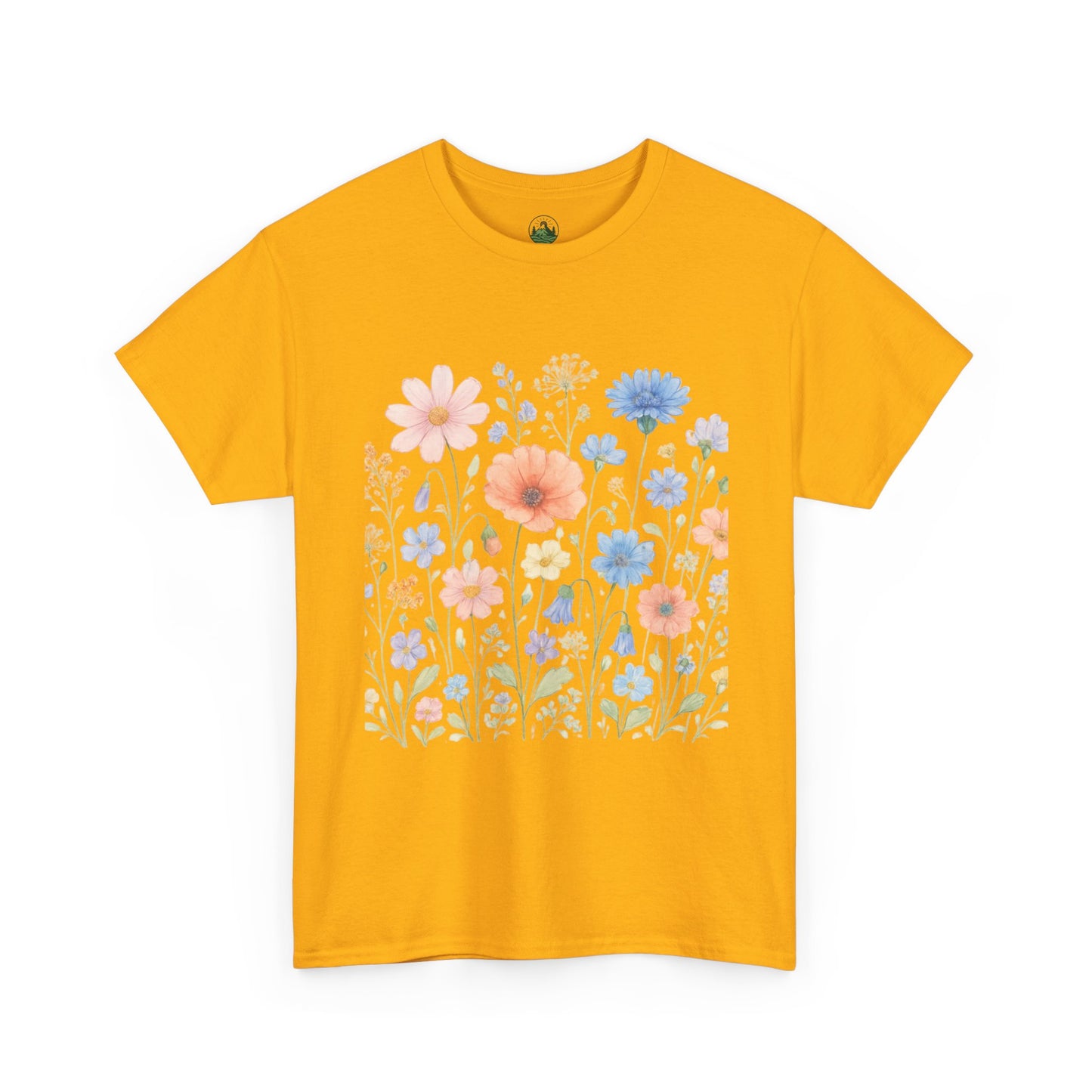 Wildflower Meadow T-Shirt – Nature Floral Aesthetic Tee