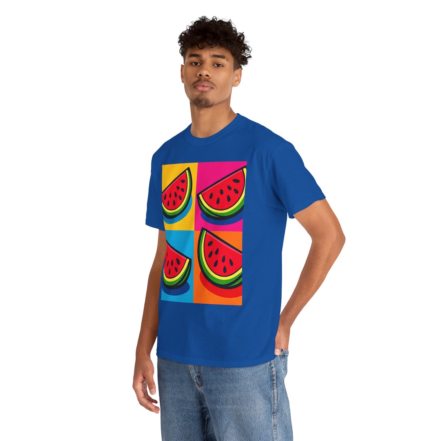 Watermelon Pop Art T-Shirt – Fun Summer Graphic Tee