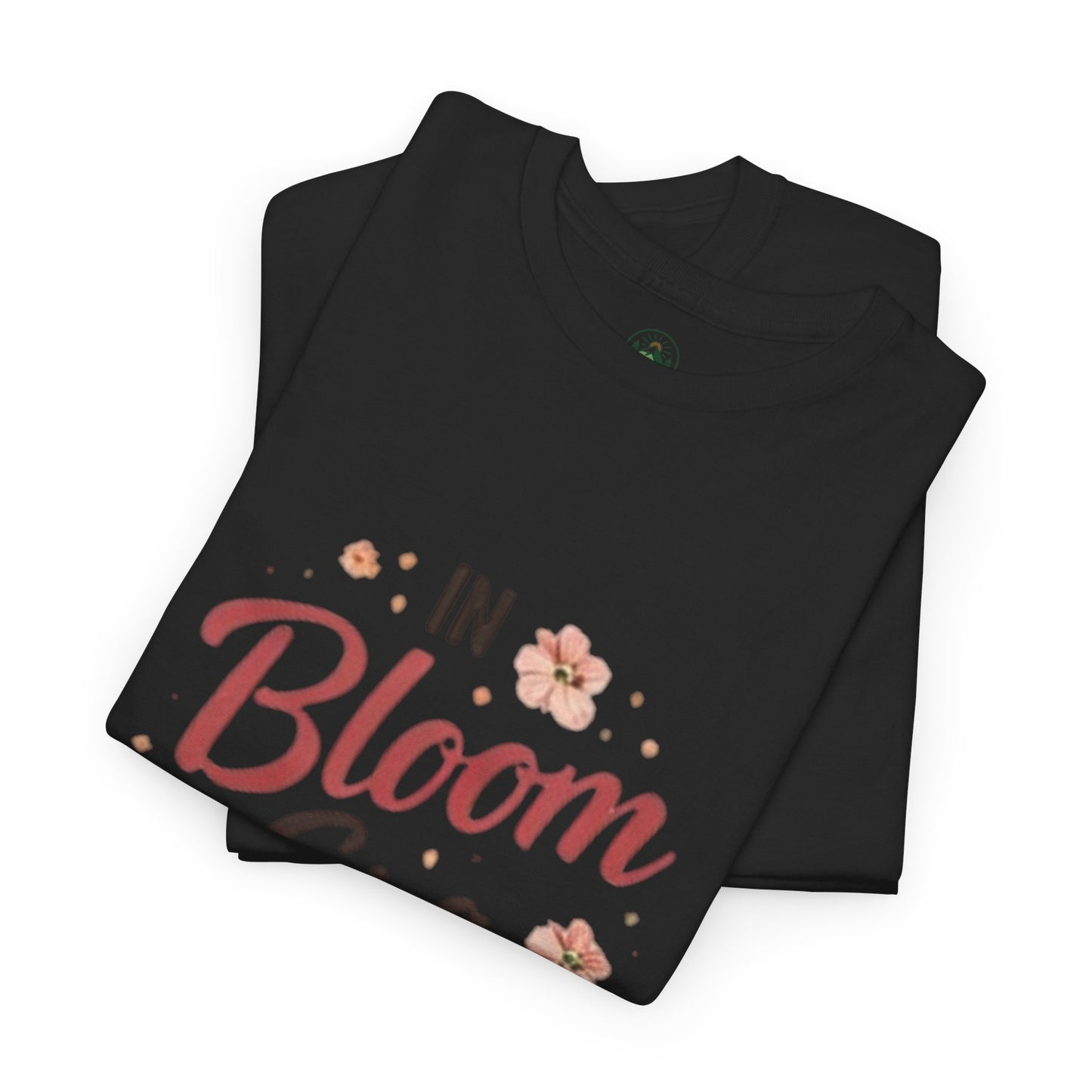 In Bloom Era T-Shirt –Bloom Minimalist Floral Aesthetic Tee, Cute Feminine Graphic Shirt
