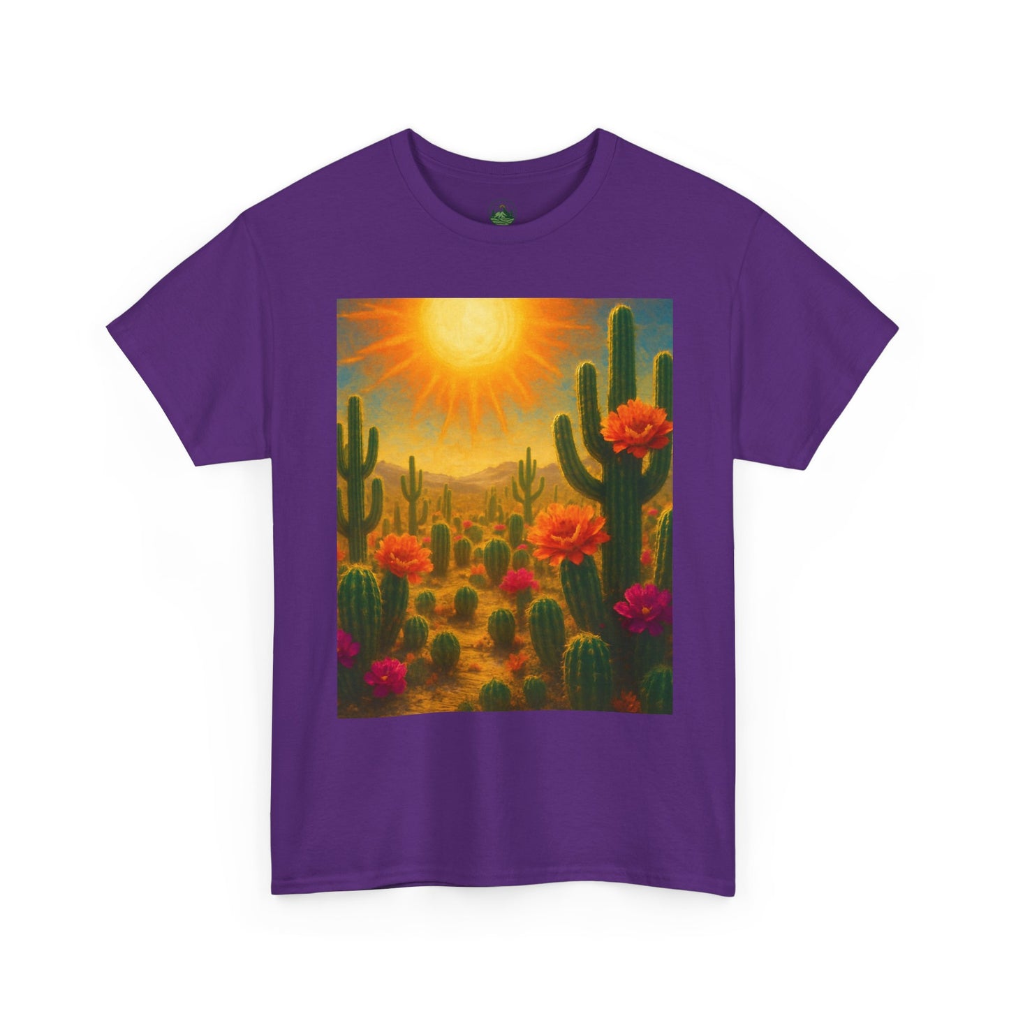 Desert Bloom T-Shirt – Minimalist Nature Aesthetic Tee