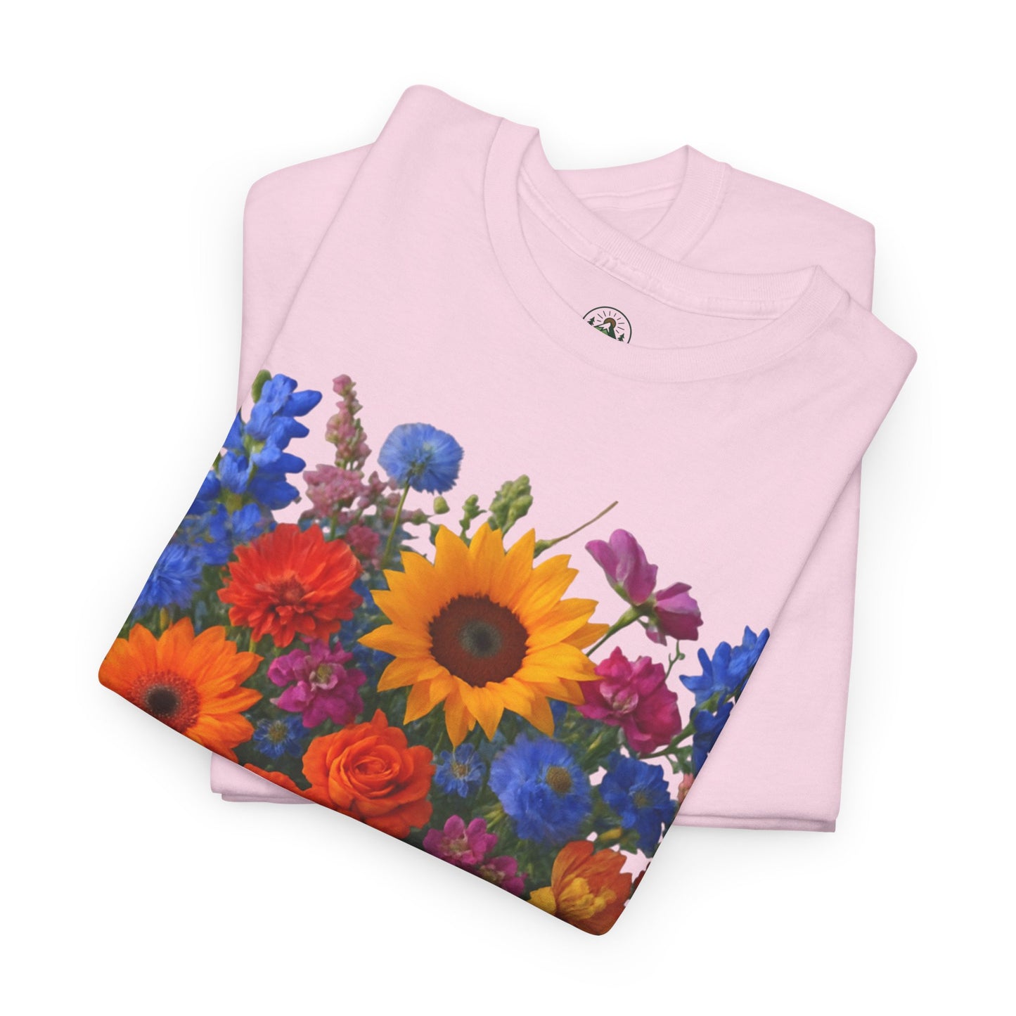 Garden Bouquet Flower T-Shirt – Summer Floral Aesthetic Tee