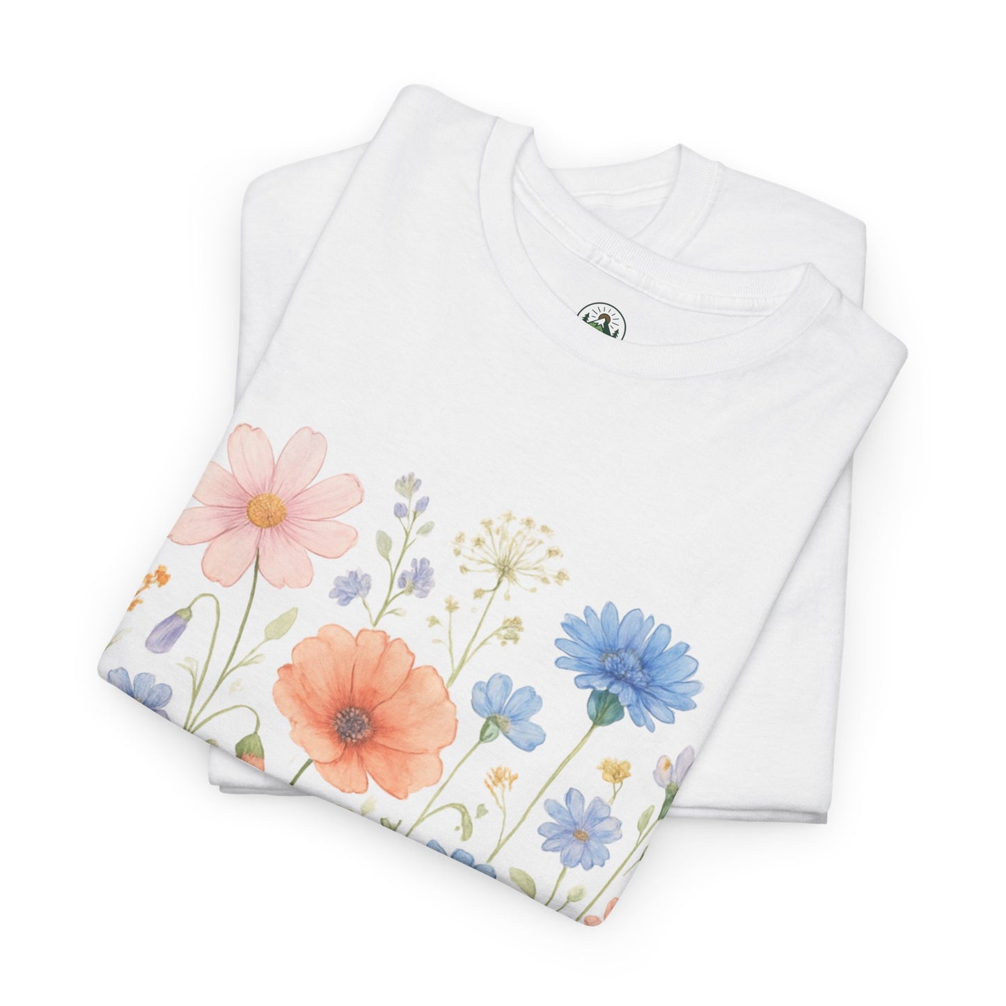 Wildflower Meadow T-Shirt – Nature Floral Aesthetic Tee