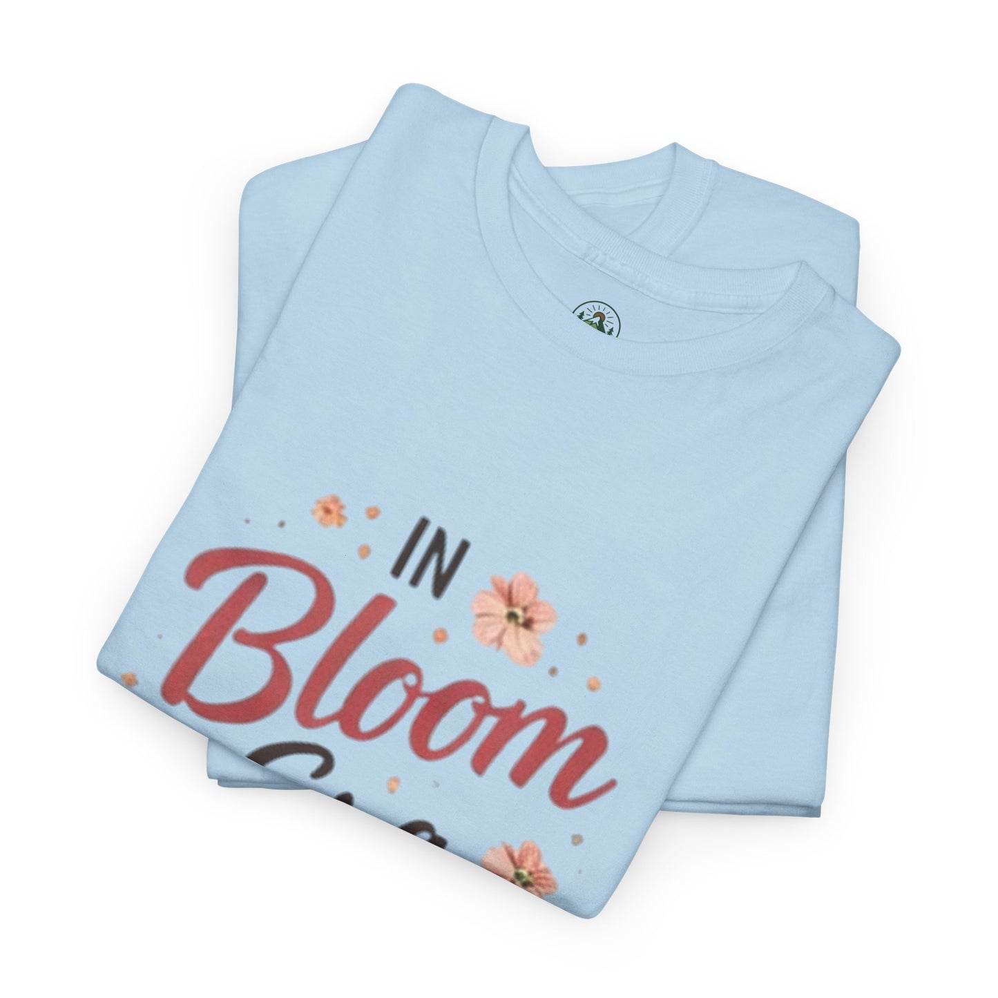 In Bloom Era T-Shirt –Bloom Minimalist Floral Aesthetic Tee, Cute Feminine Graphic Shirt