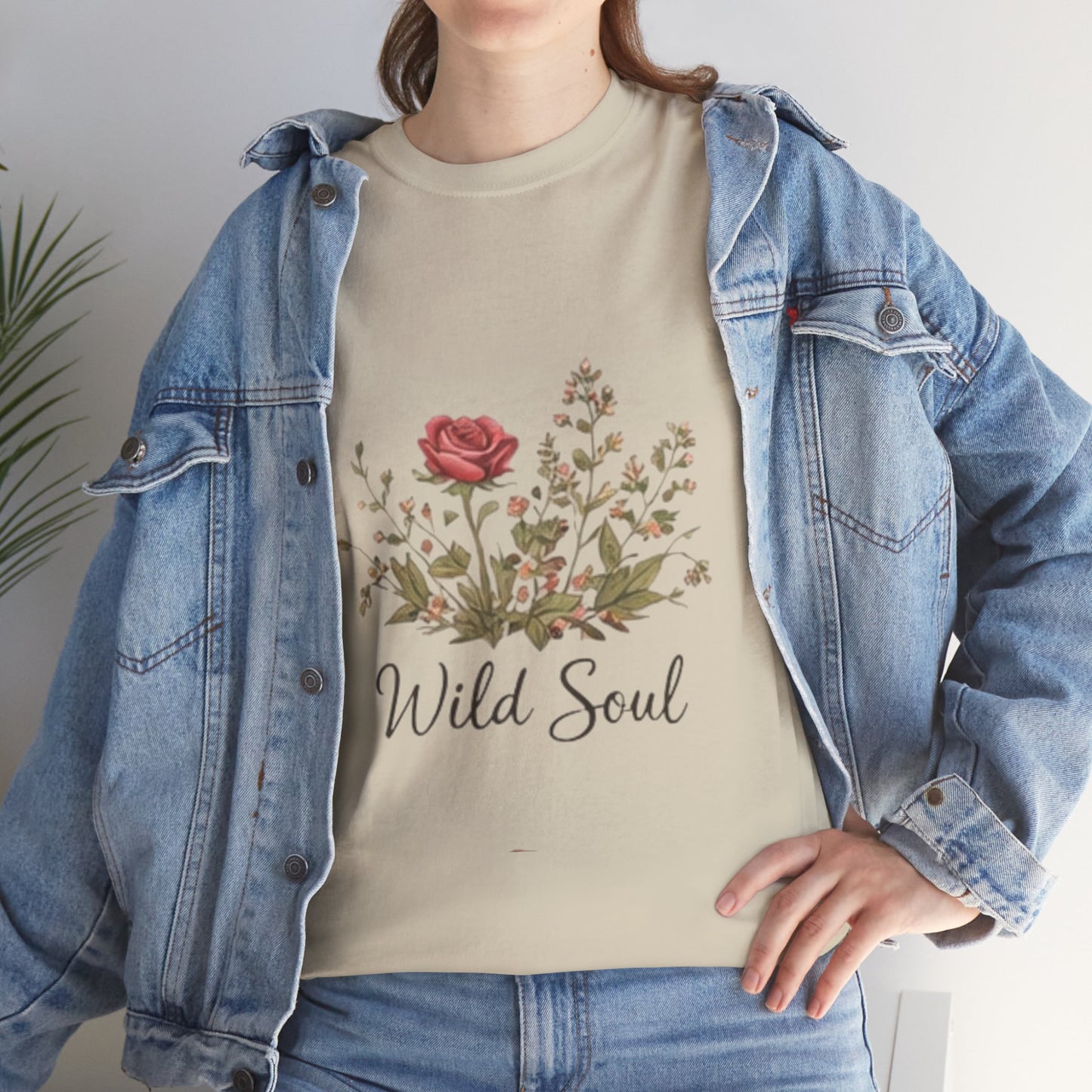 Wild Soul Nature T- Shirt  - Minimalist Boho Aesthetic Tee