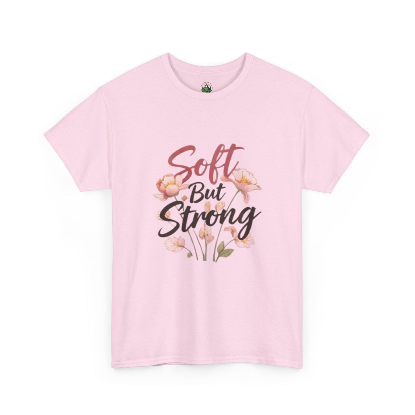 Soft but Strong Quote T- Shirt -Minimalist Aesthetic for Women