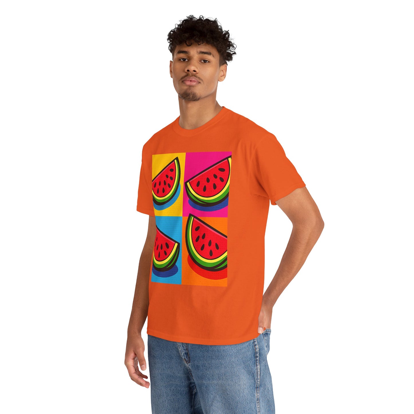 Watermelon Pop Art T-Shirt – Fun Summer Graphic Tee