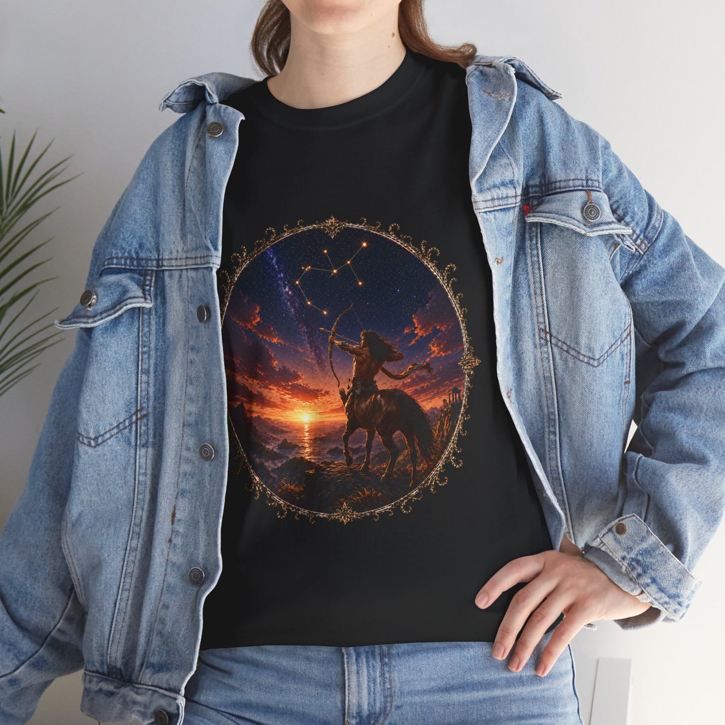 Sagittarius Zodiac T-Shirt – Archer Adventure Design | Free Spirit Astrology Tee