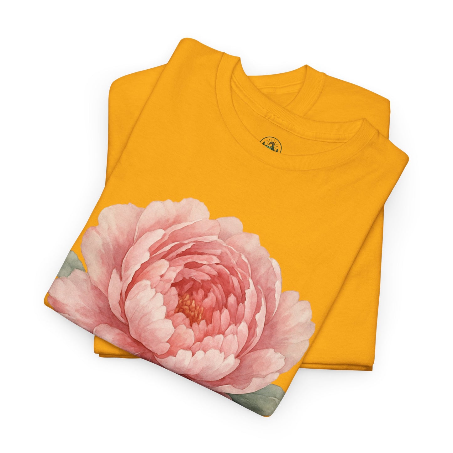 Peony Flower T-Shirt – Soft Floral Aesthetic Tee
