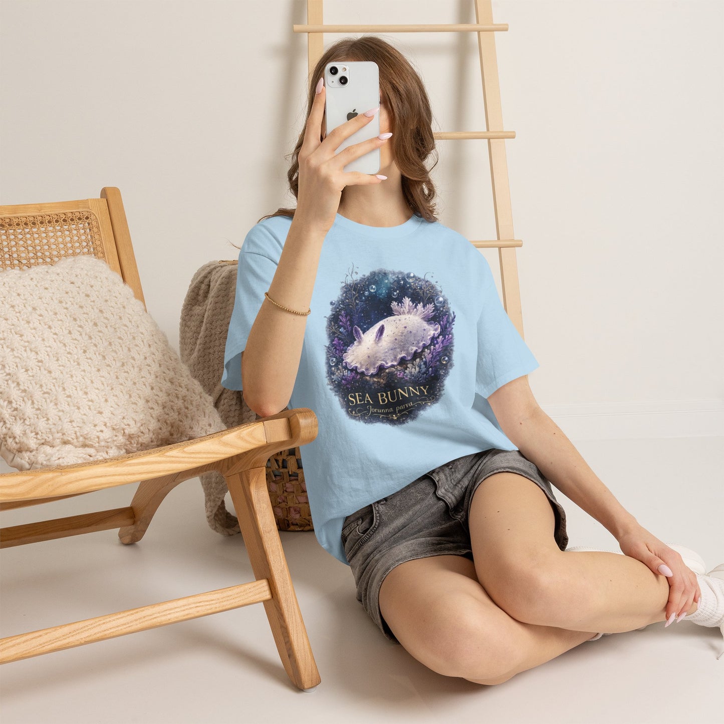 Sea Bunny T-Shirt – Adorable Ocean Creature Design | Cute Marine Wildlife Graphic Tee