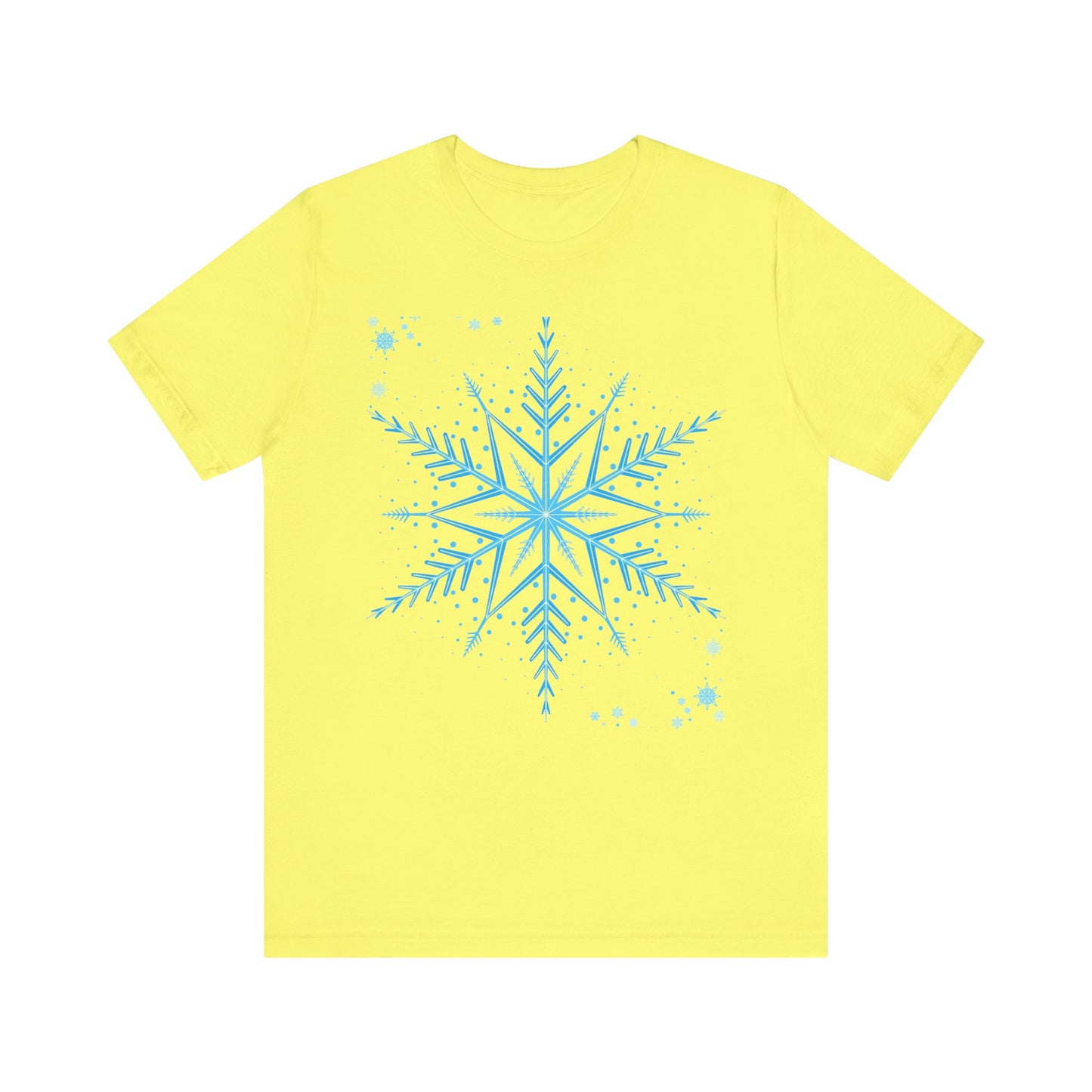 Snowflake T-Shirt – Winter Minimalist Aesthetic Tee