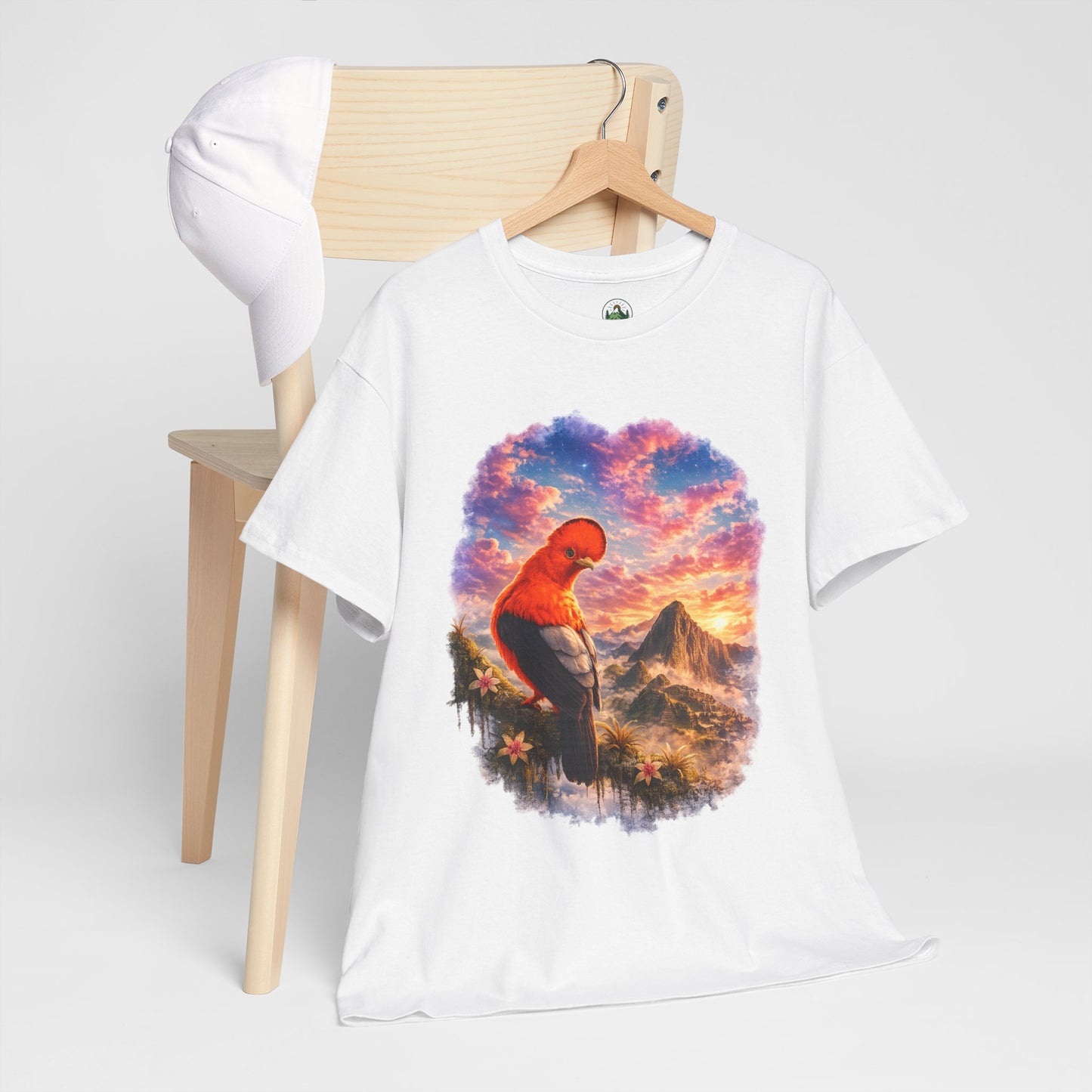 Spirit of the Andes – Machu Picchu Bird T-Shirt | Nature Graphic Tee