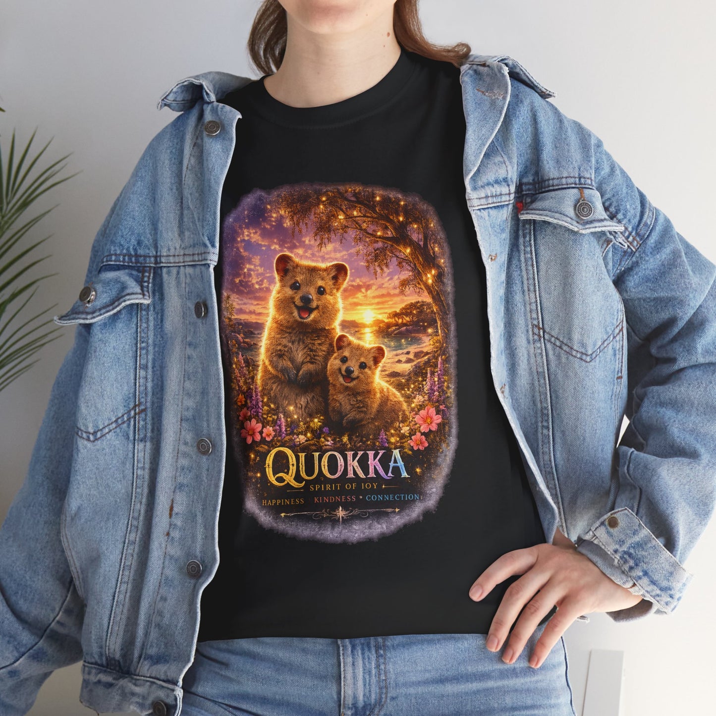 Quokka T-Shirt – Cute Cosmic Wildlife Design | Happy Nature Animal Graphic Tee