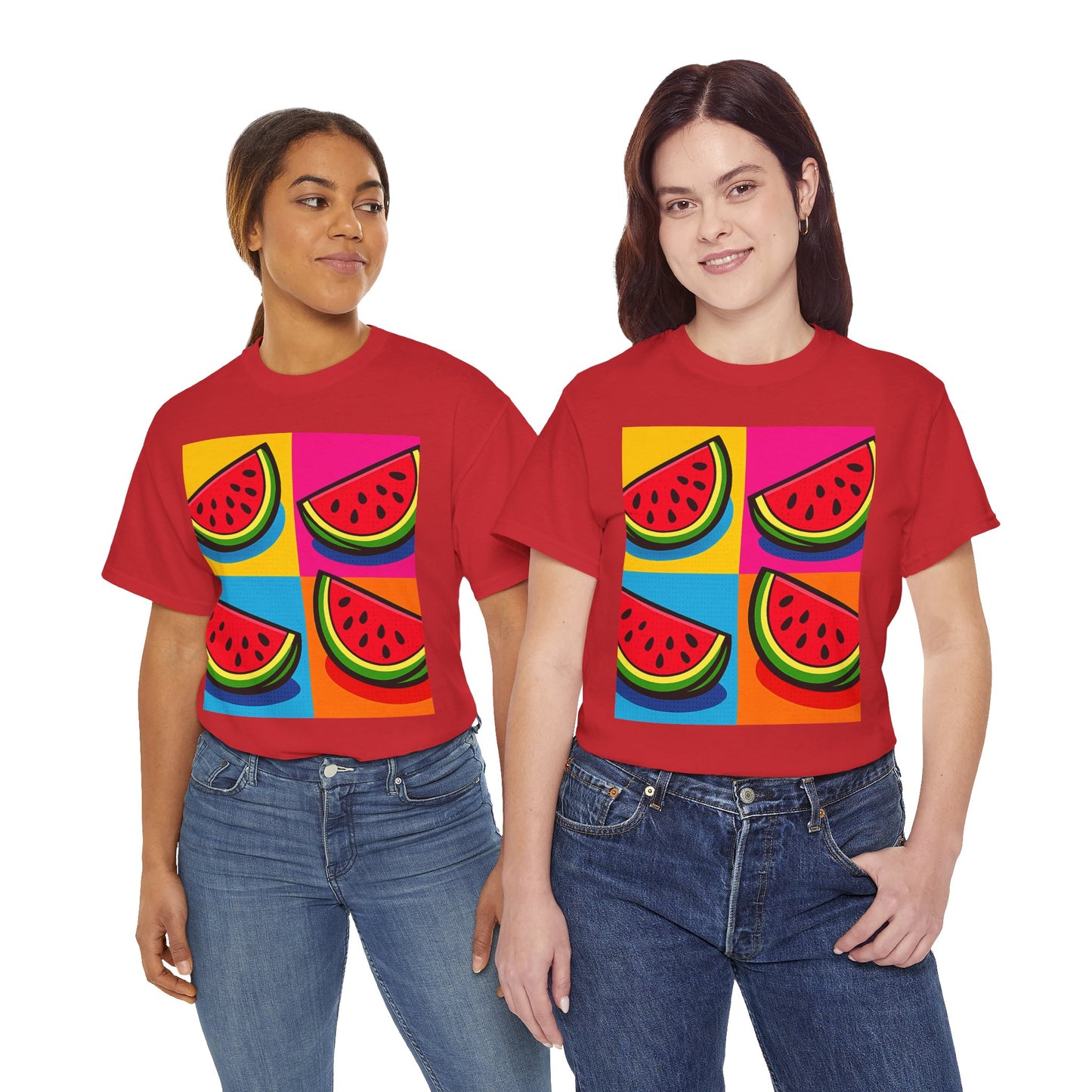 Watermelon Pop Art T-Shirt – Fun Summer Graphic Tee