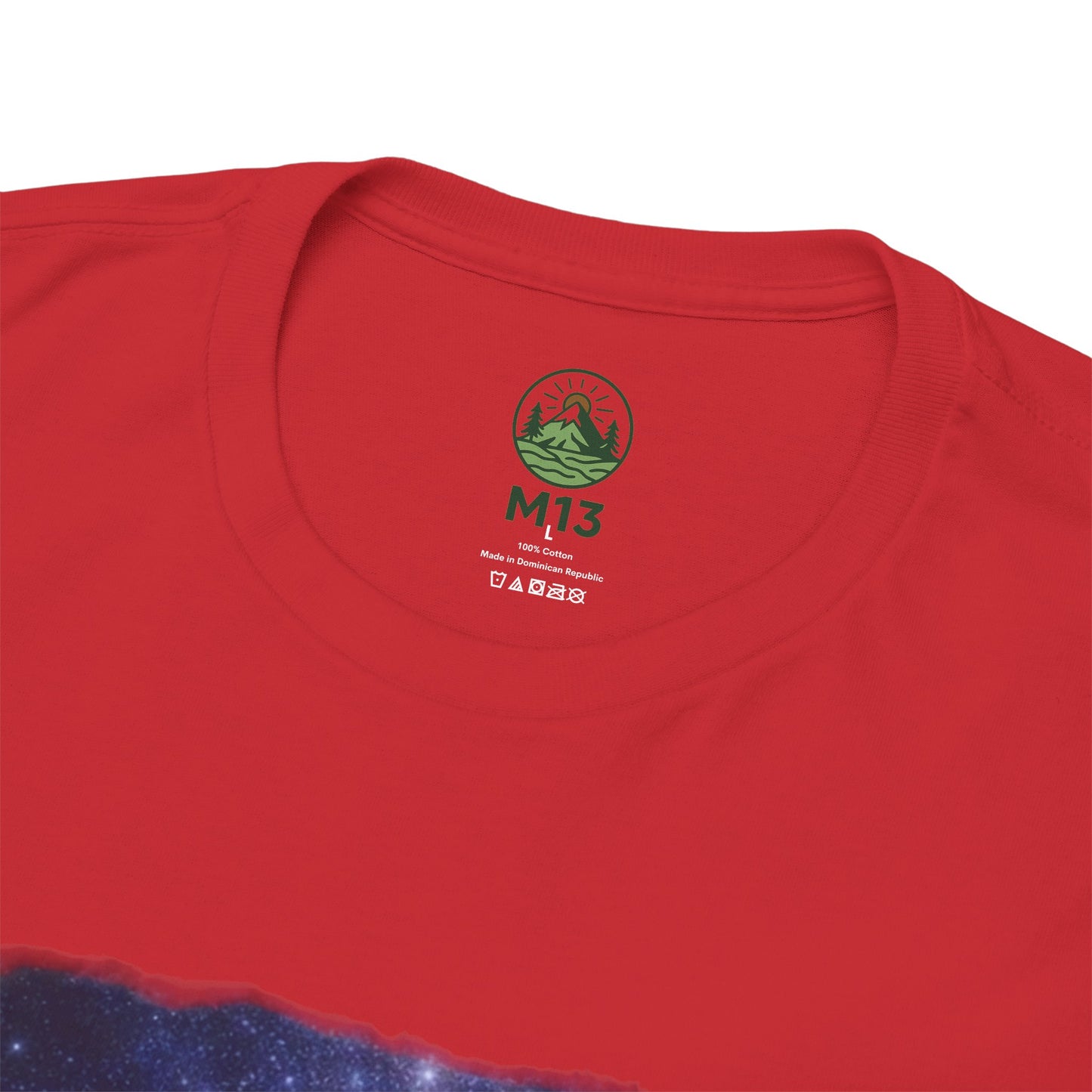Midnight Reflection Nature T-Shirt – Moonlit Lake & Forest Design