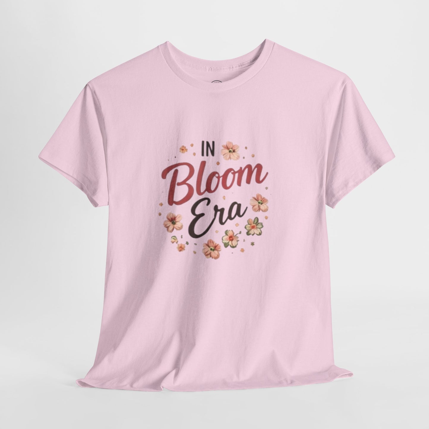 In Bloom Era T-Shirt –Bloom Minimalist Floral Aesthetic Tee, Cute Feminine Graphic Shirt