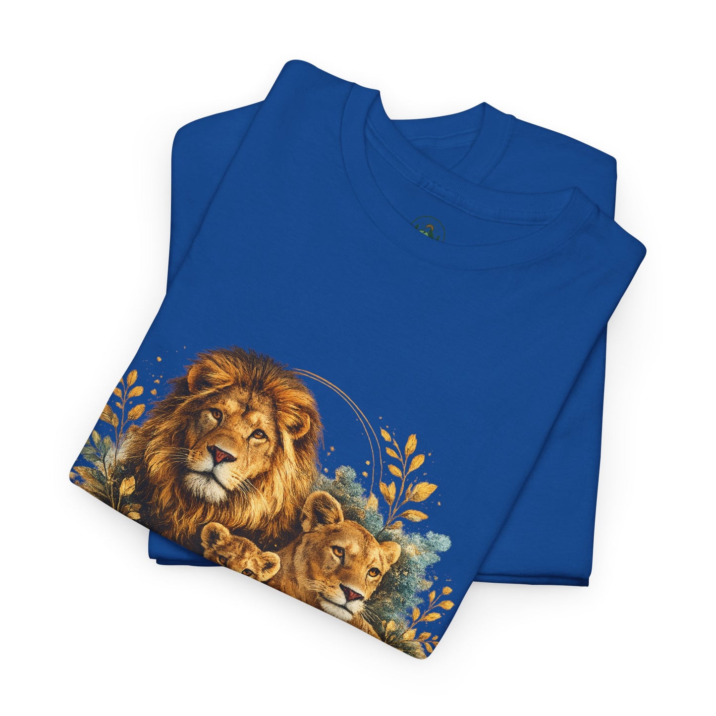 Lion Family T-Shirt – Majestic Wildlife Nature Design | Lion Pride Graphic Tee