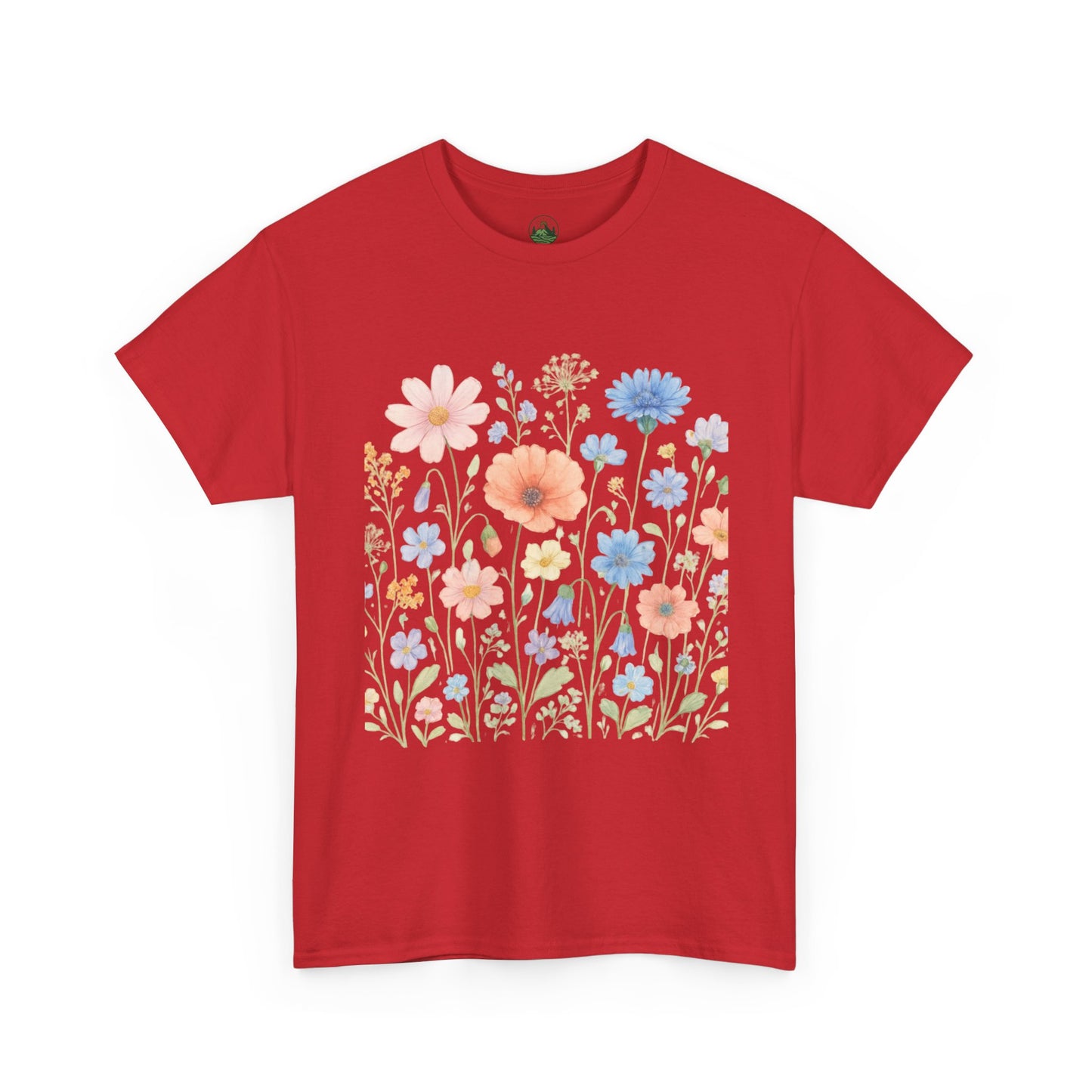 Wildflower Meadow T-Shirt – Nature Floral Aesthetic Tee