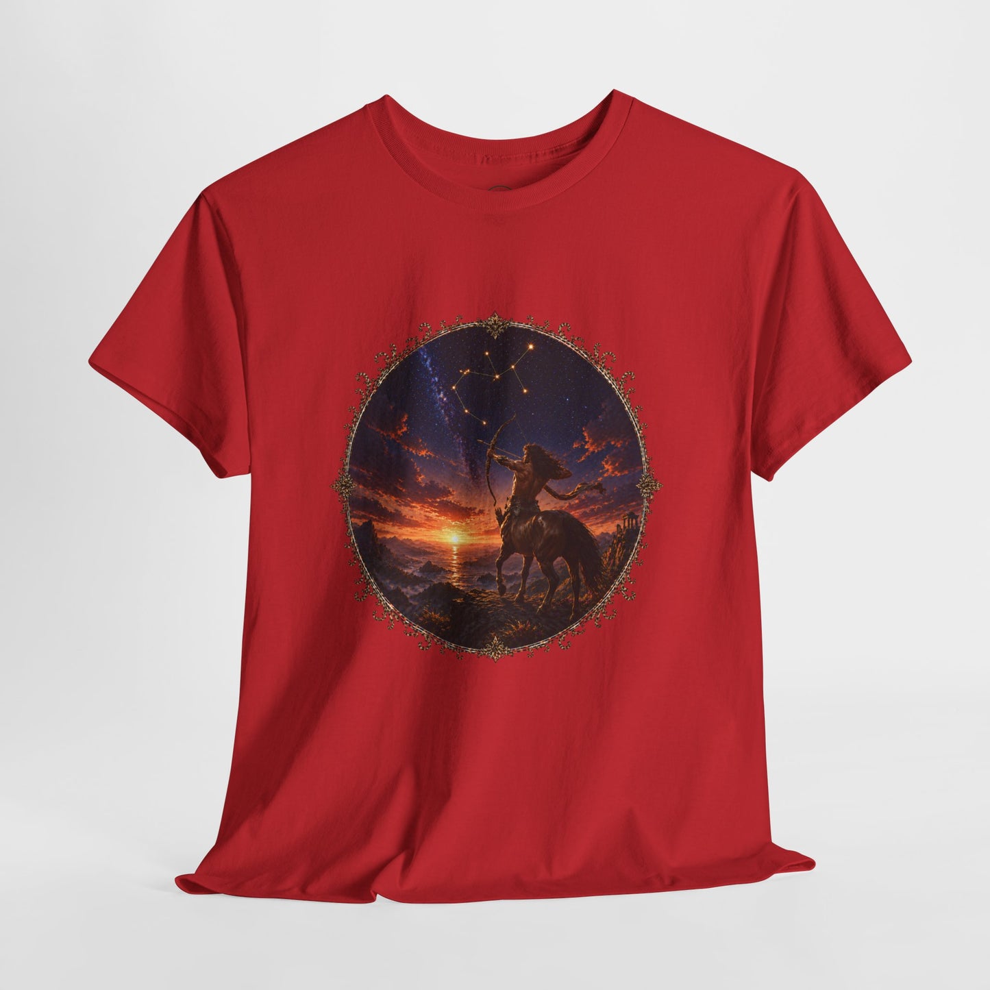 Sagittarius Zodiac T-Shirt – Archer Adventure Design | Free Spirit Astrology Tee