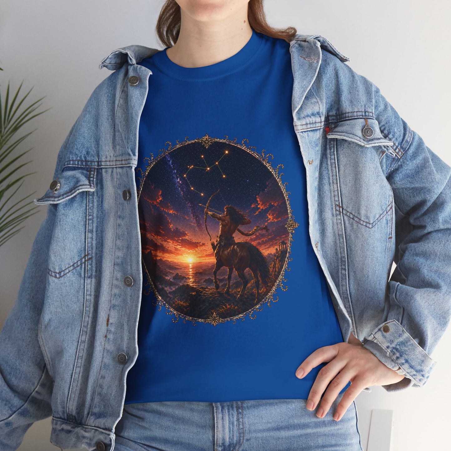 Sagittarius Zodiac T-Shirt – Archer Adventure Design | Free Spirit Astrology Tee