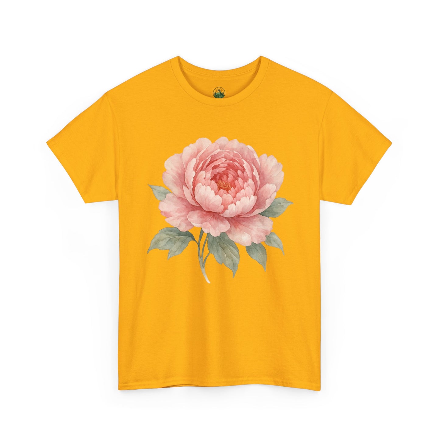 Peony Flower T-Shirt – Soft Floral Aesthetic Tee
