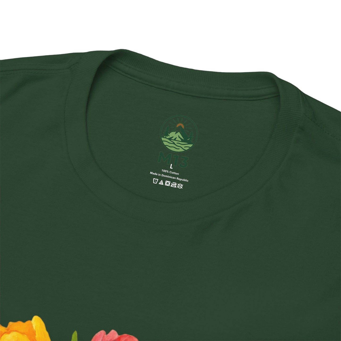 Spring Tulip Flower T- SHIRT - Vibrant Floral Aesthetic Tee