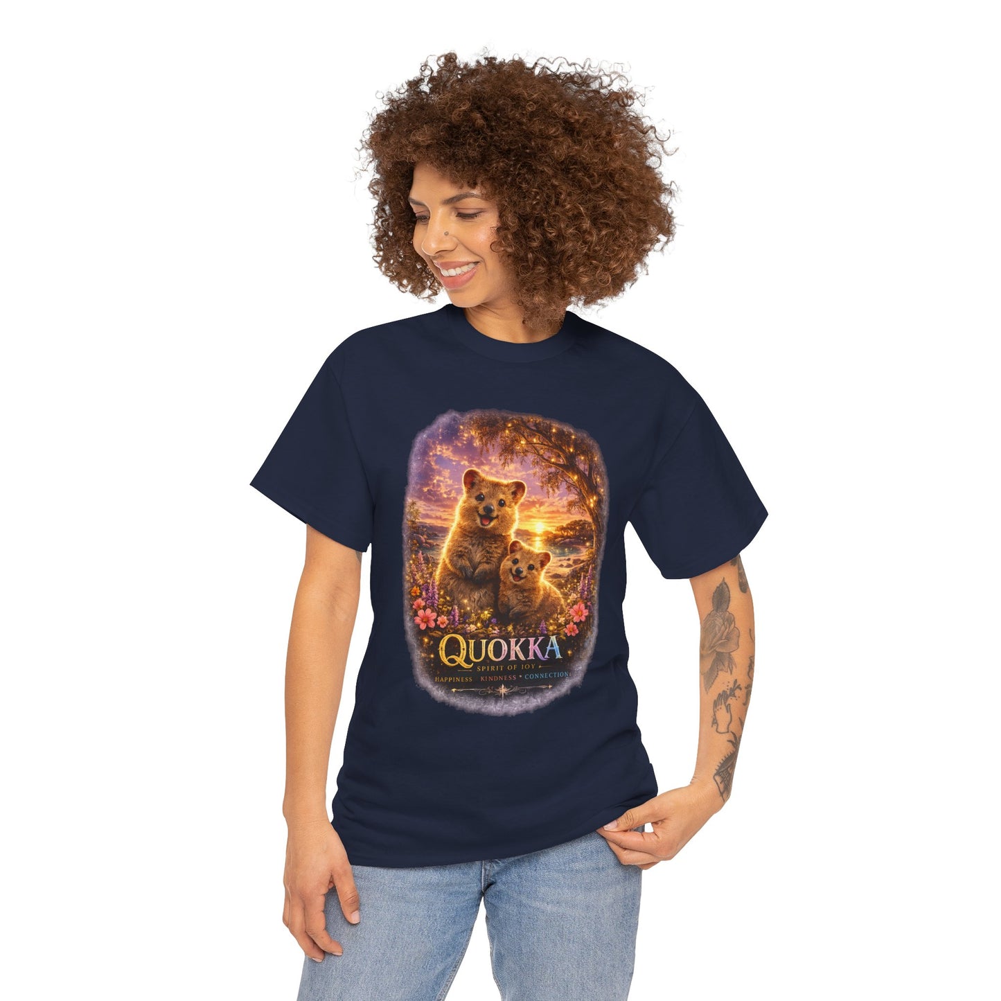 Quokka T-Shirt – Cute Cosmic Wildlife Design | Happy Nature Animal Graphic Tee